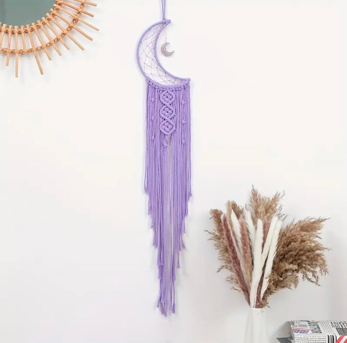 Woven Moon Dreamcatchers