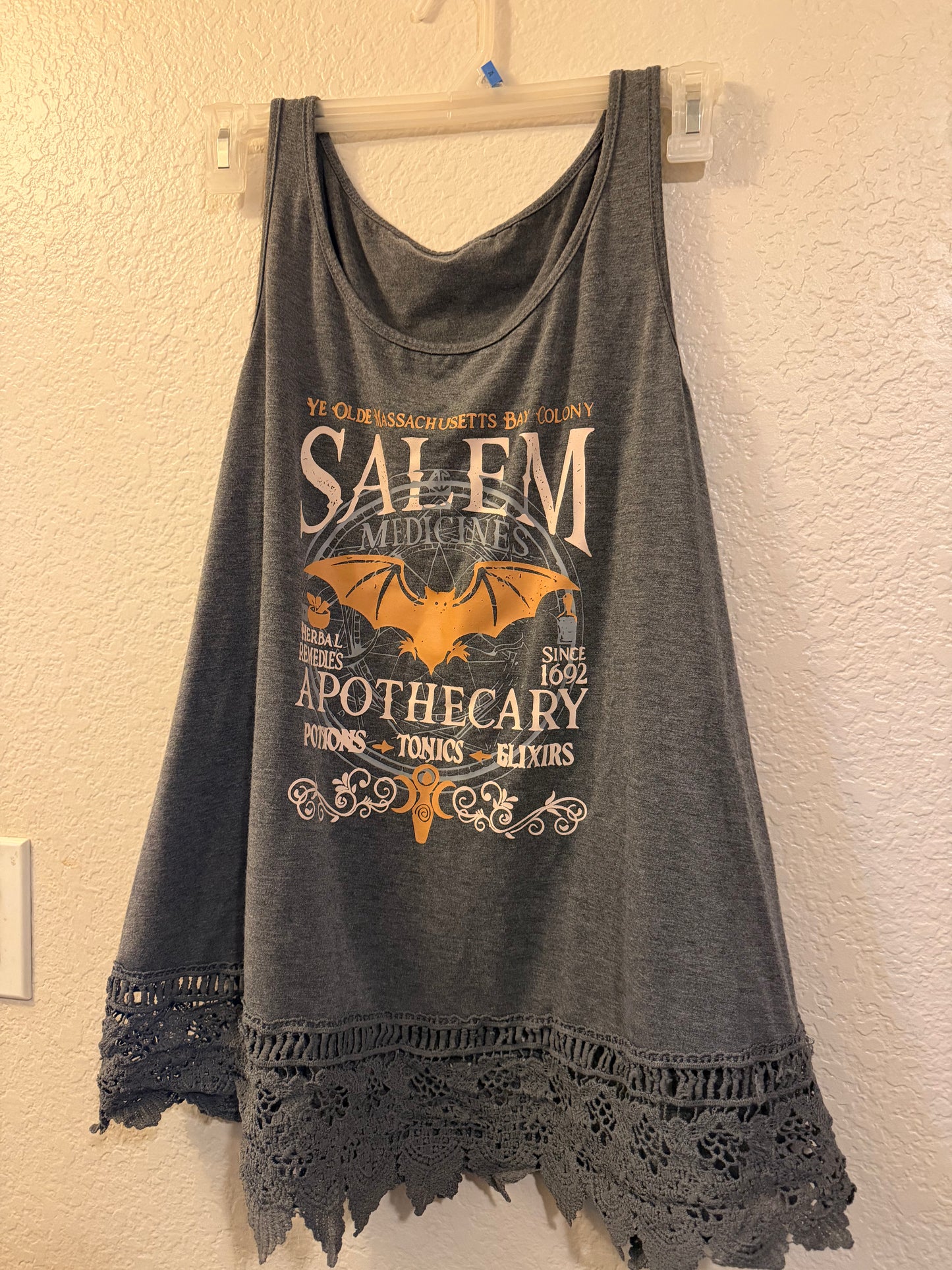 Salem Apothecary Tank- 2X/3X