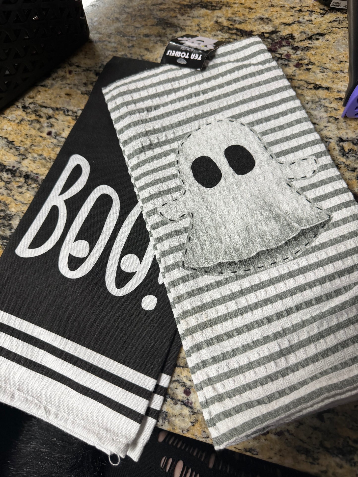 Ghost Tea Towels- 2pk