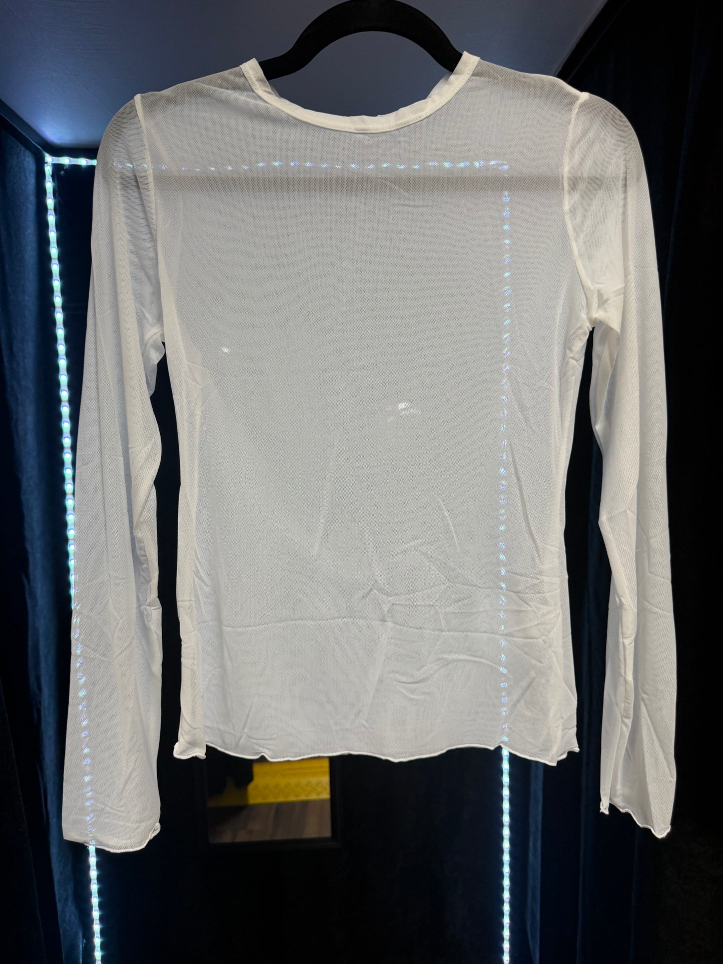 Sheer White Layering Shirt