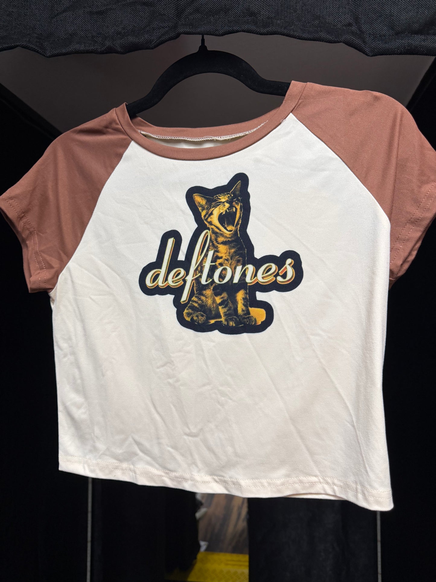 Custom Deftones Crop Top- Small
