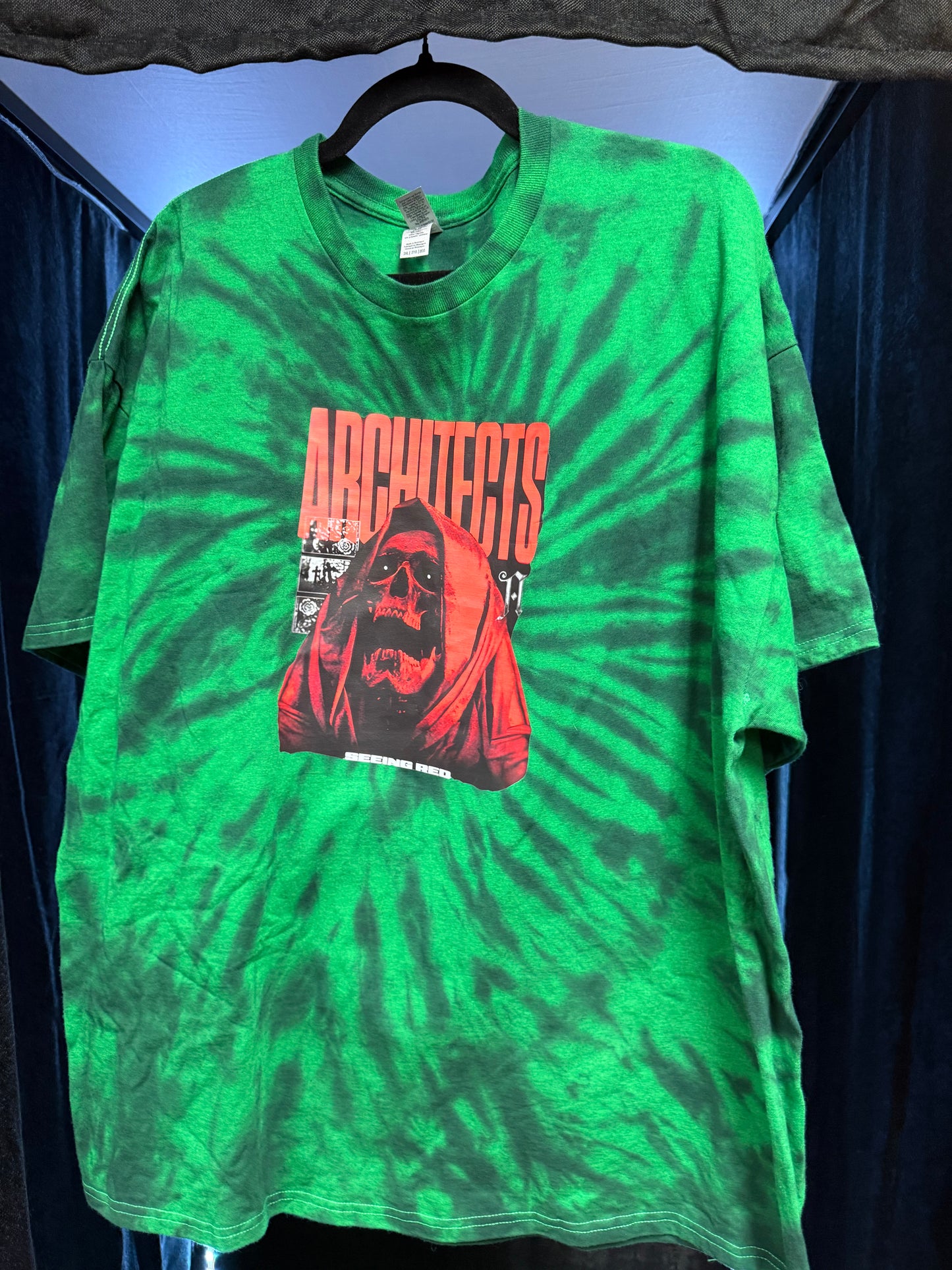 Architects Seeing Red- Size 2xl (Custom Tie Dye)