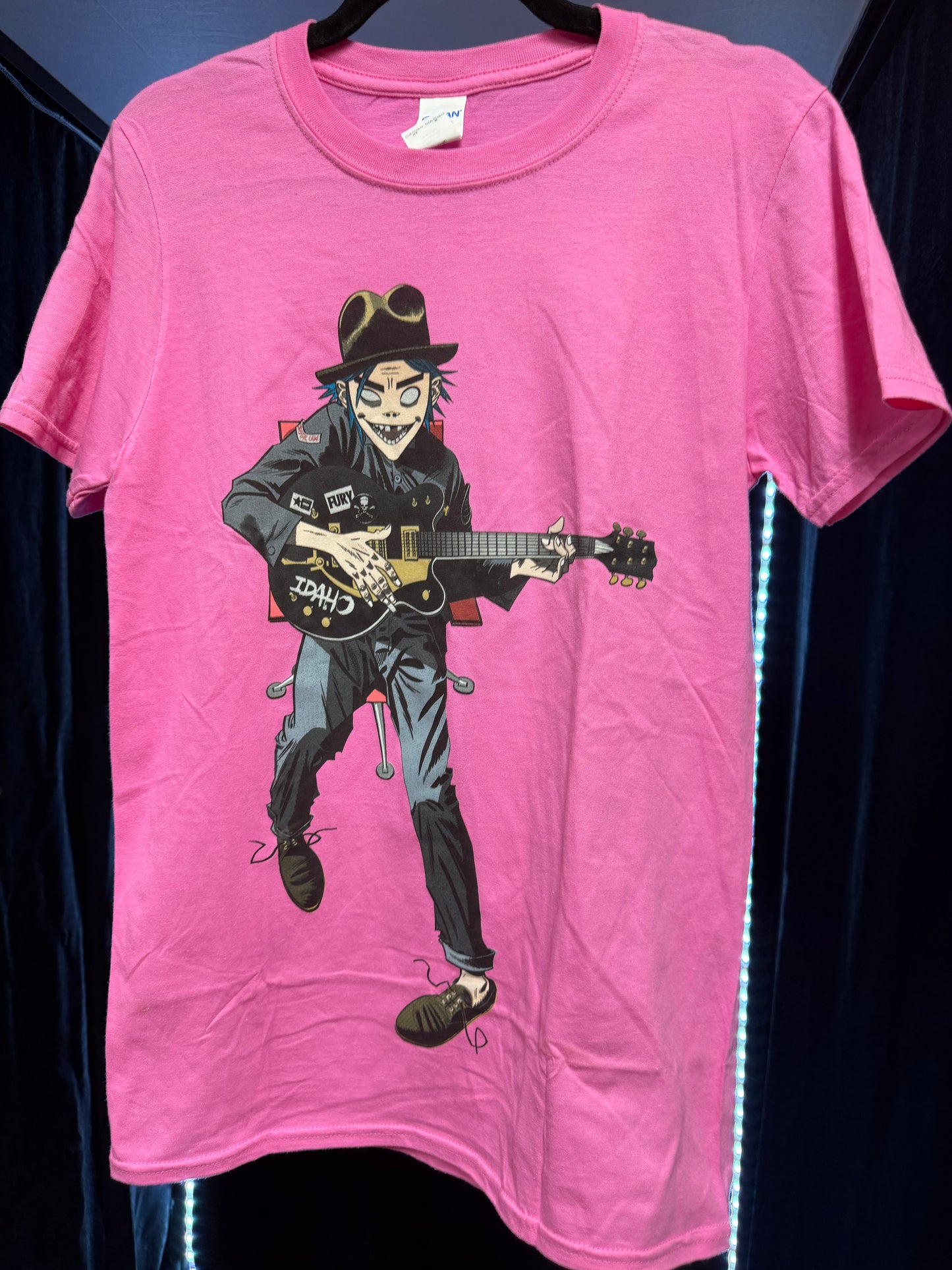 Gorillaz Pink Shirt