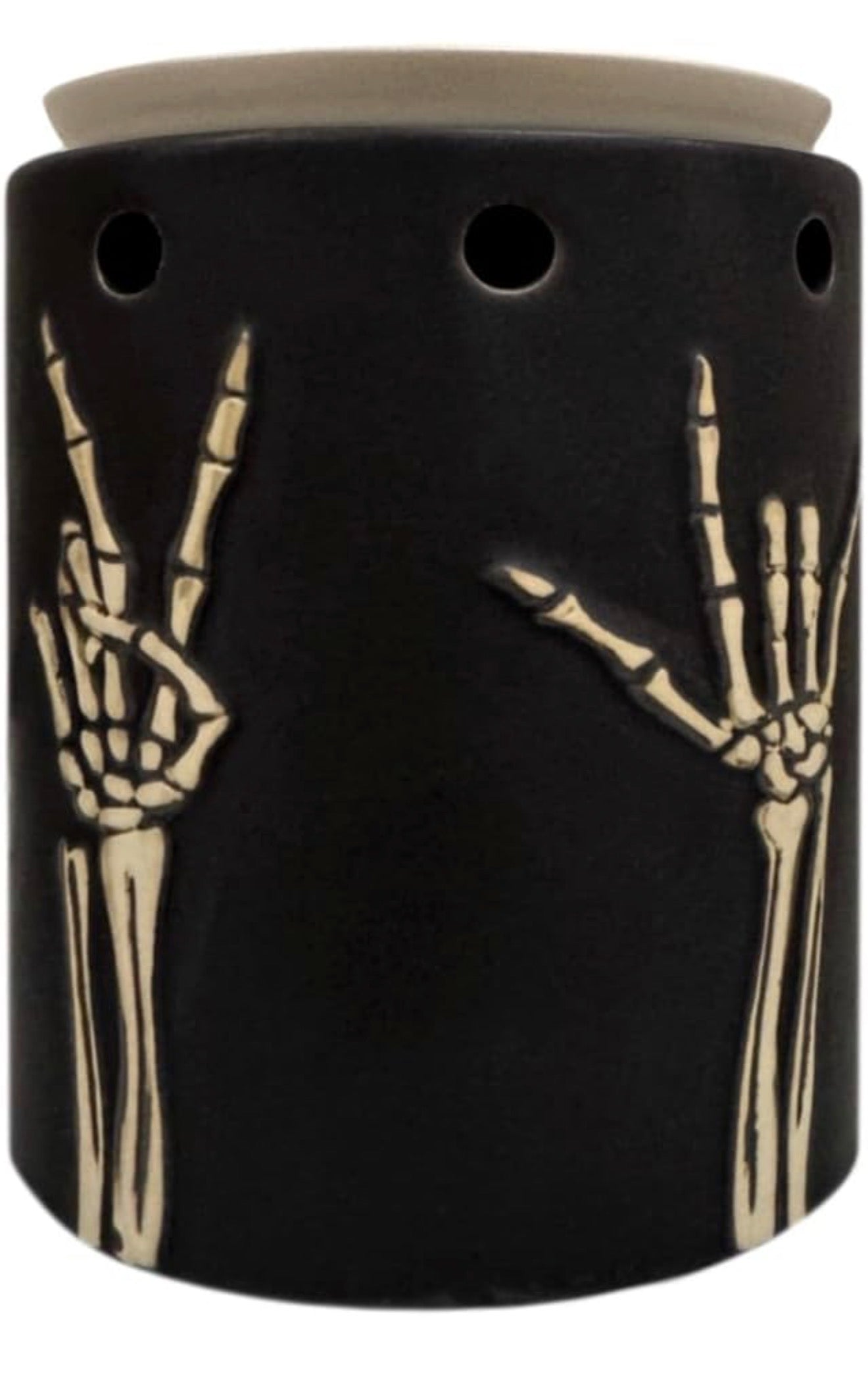 Skull Peace and Love Wax Melt Warmer