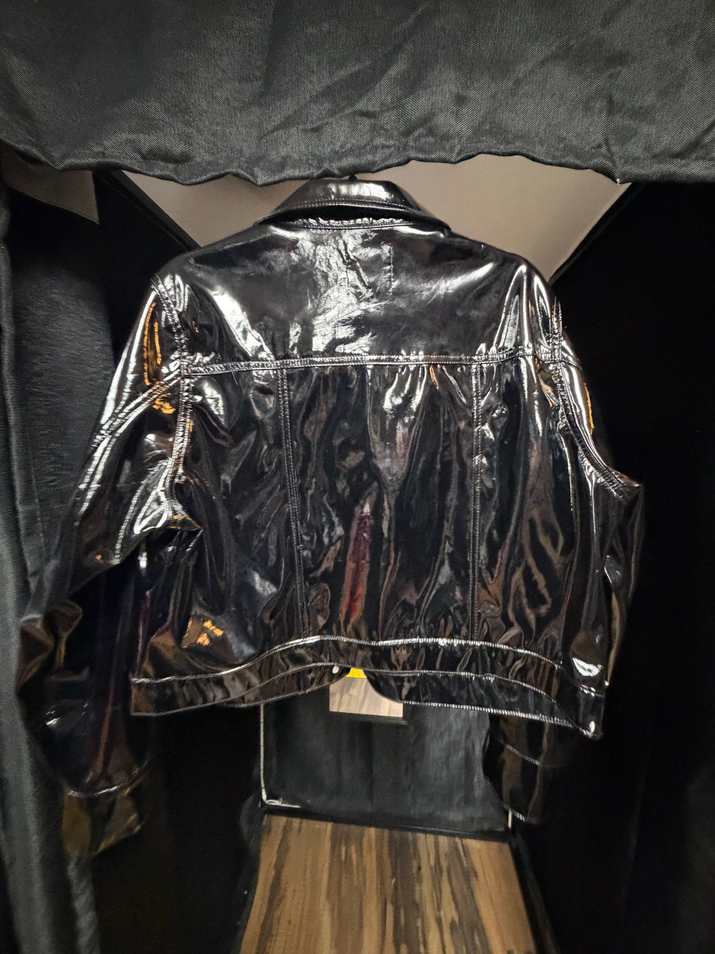 Almost Famous PU Leather Jacket- Size XL