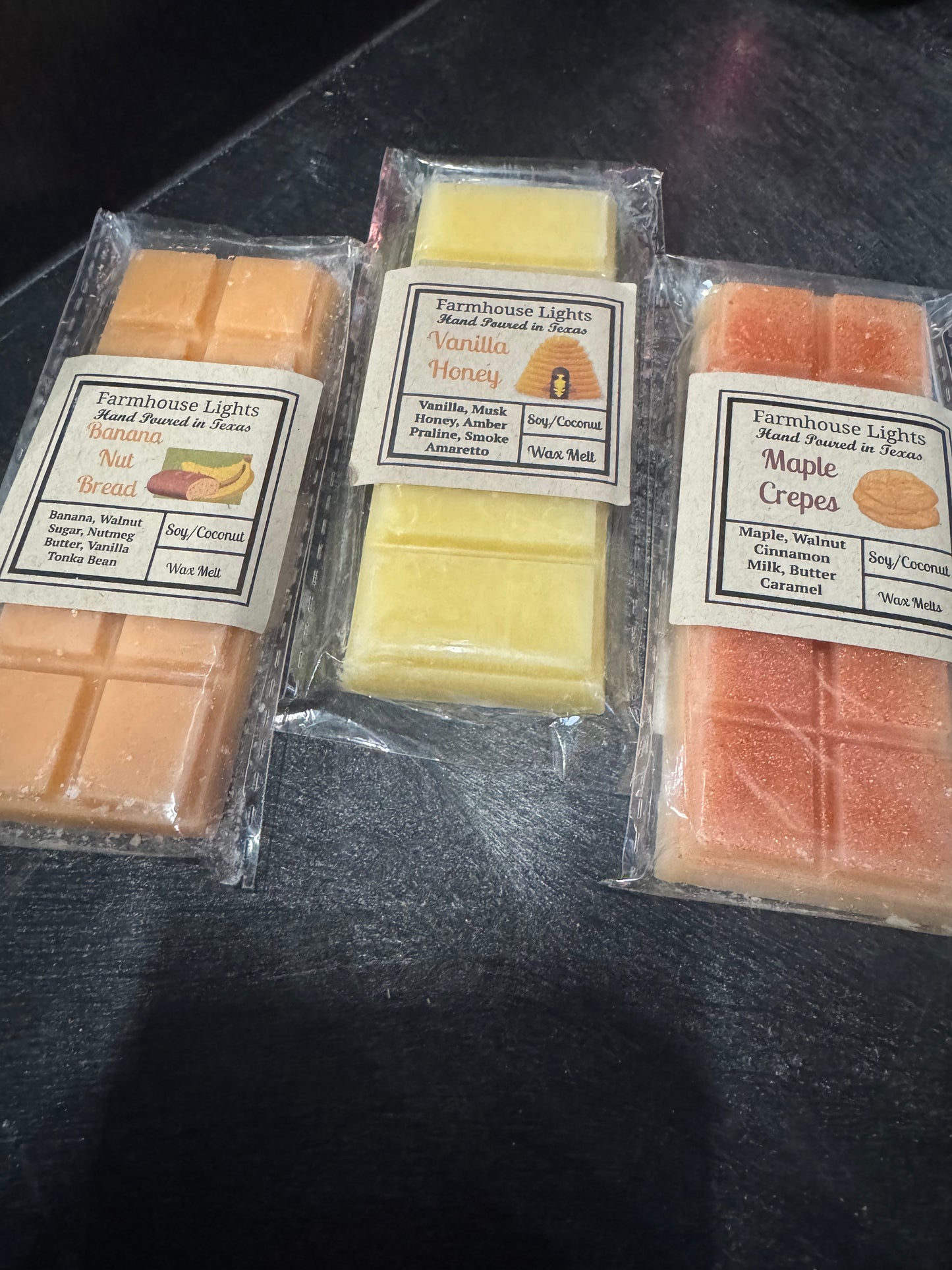 Soy/Coconut Wax Melt Bars- Misc Scents