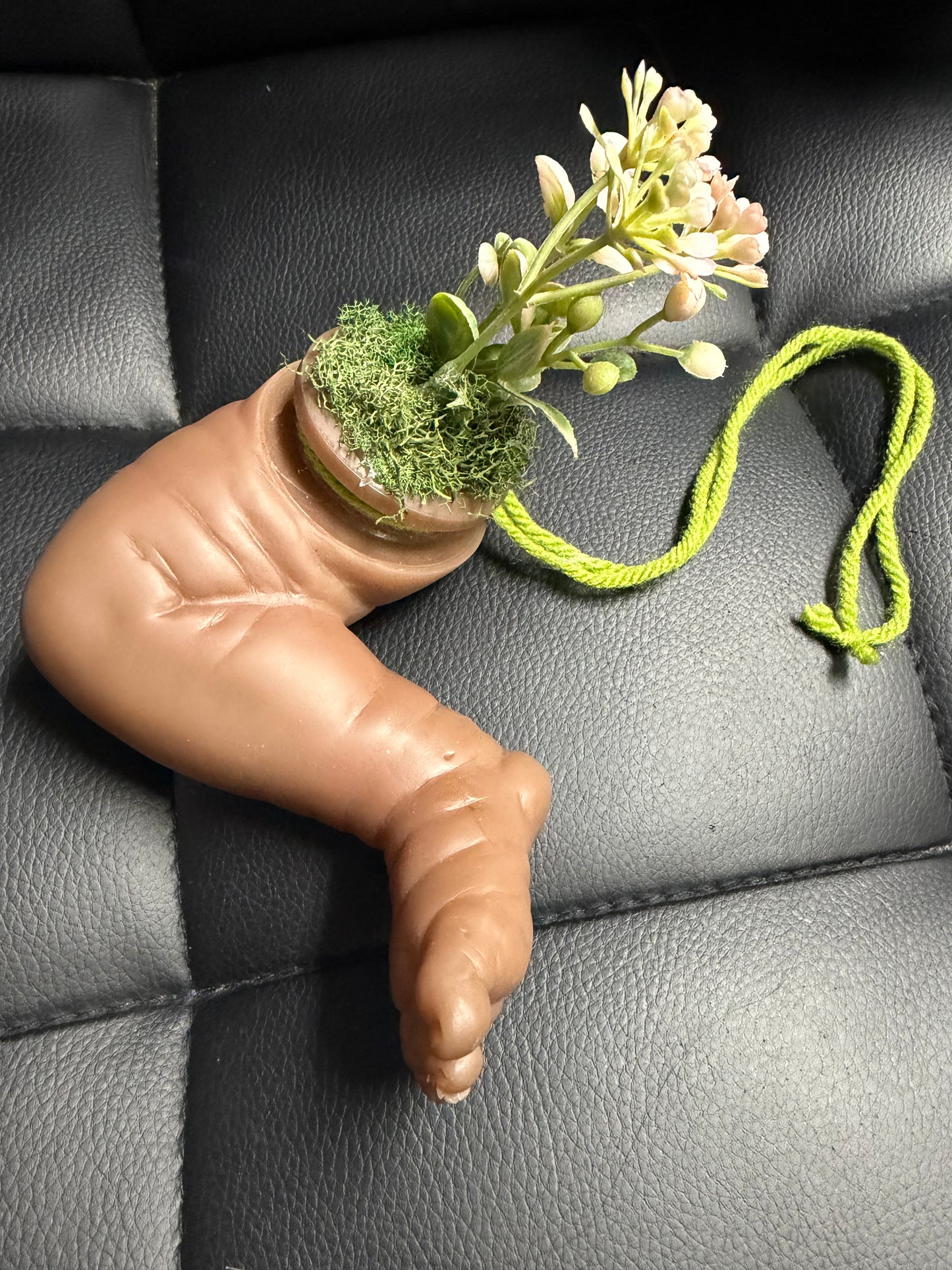 Morbid Queeriosities- Baby Leg Faux Planter Wall Art- 11- #750