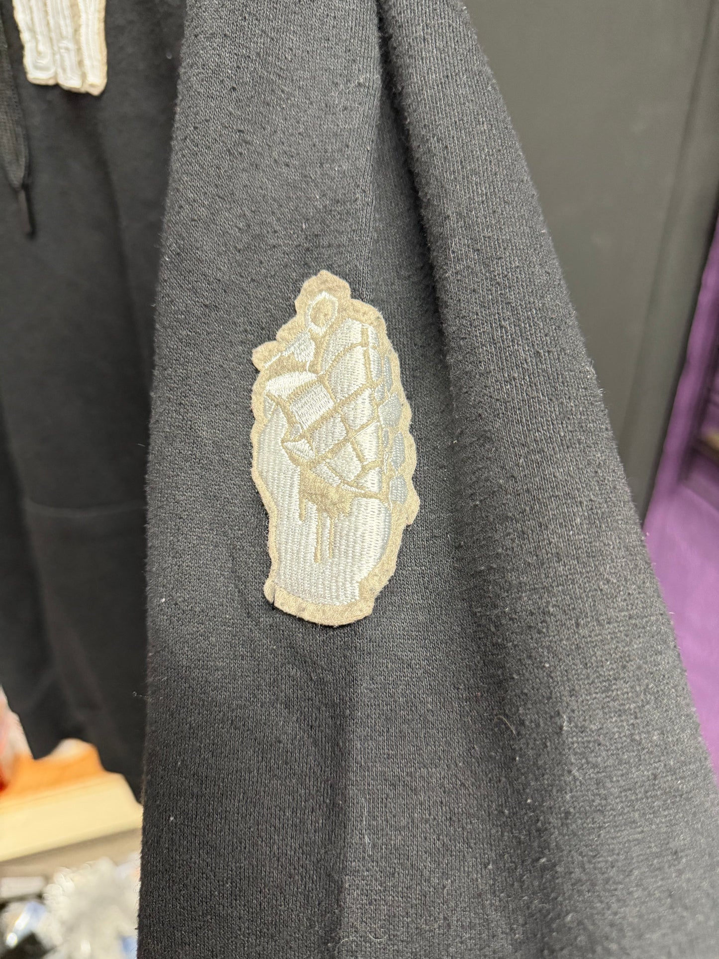 2019 Green Day Patch Hoodie - Size L
