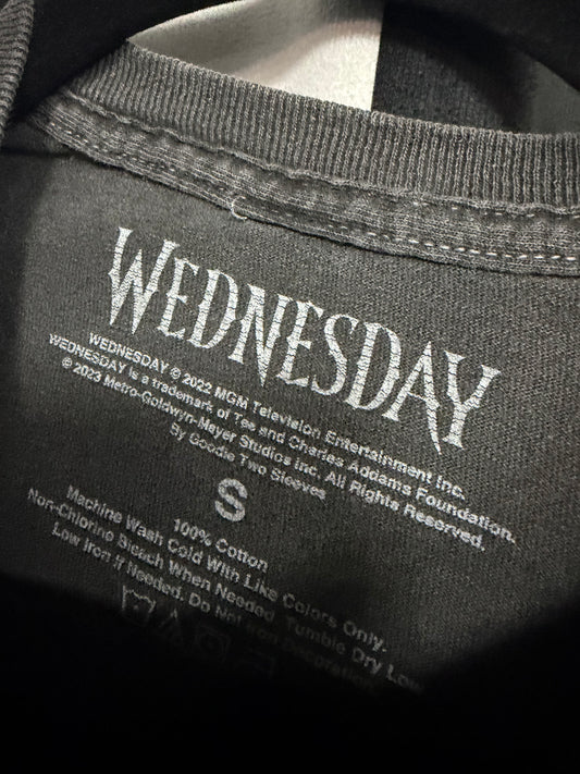 2022- Wednesday Adams- Wear Black Shirt- Small