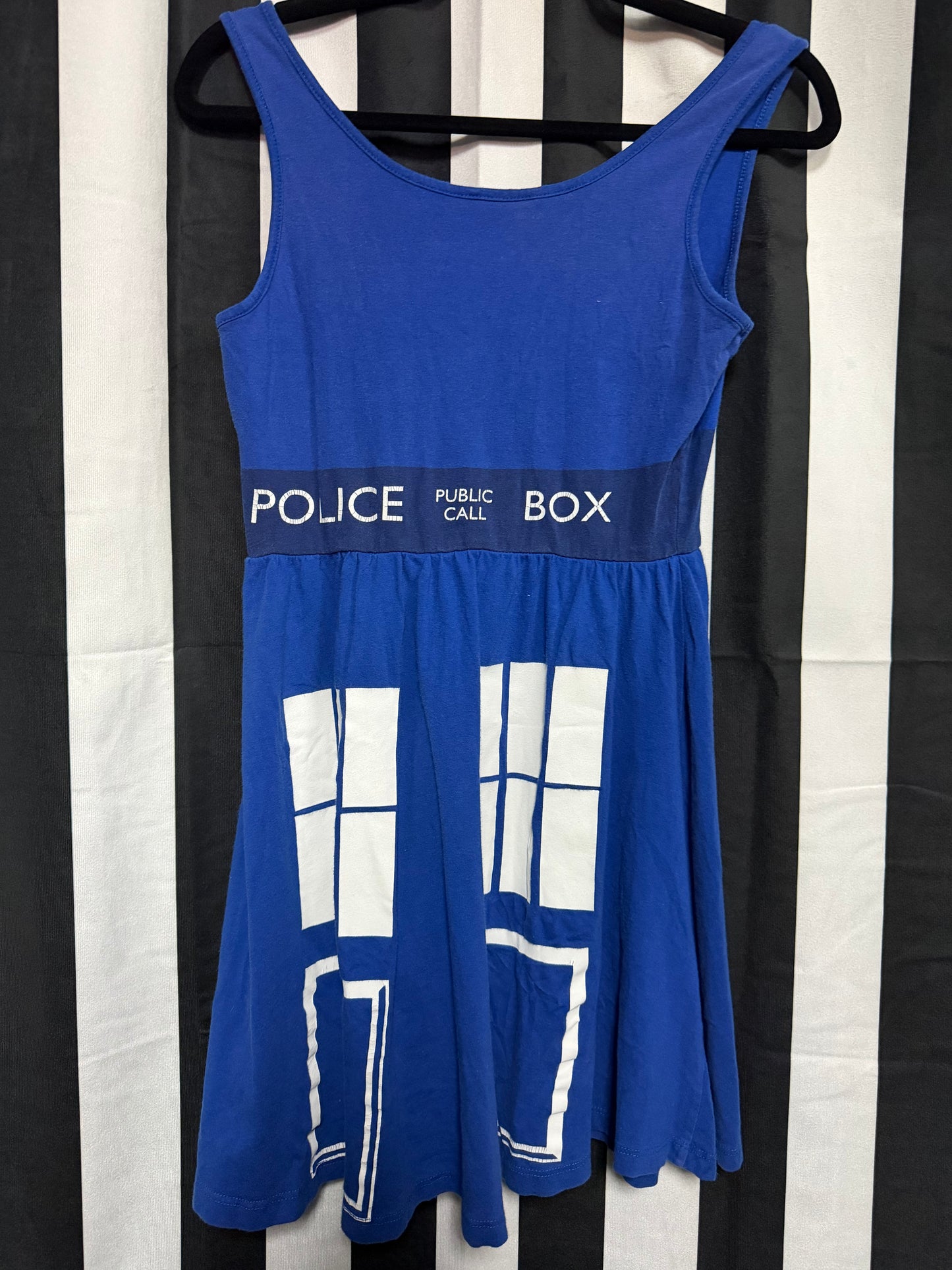 2012 Dr Who- Her Universe- Police Box Dress- Small