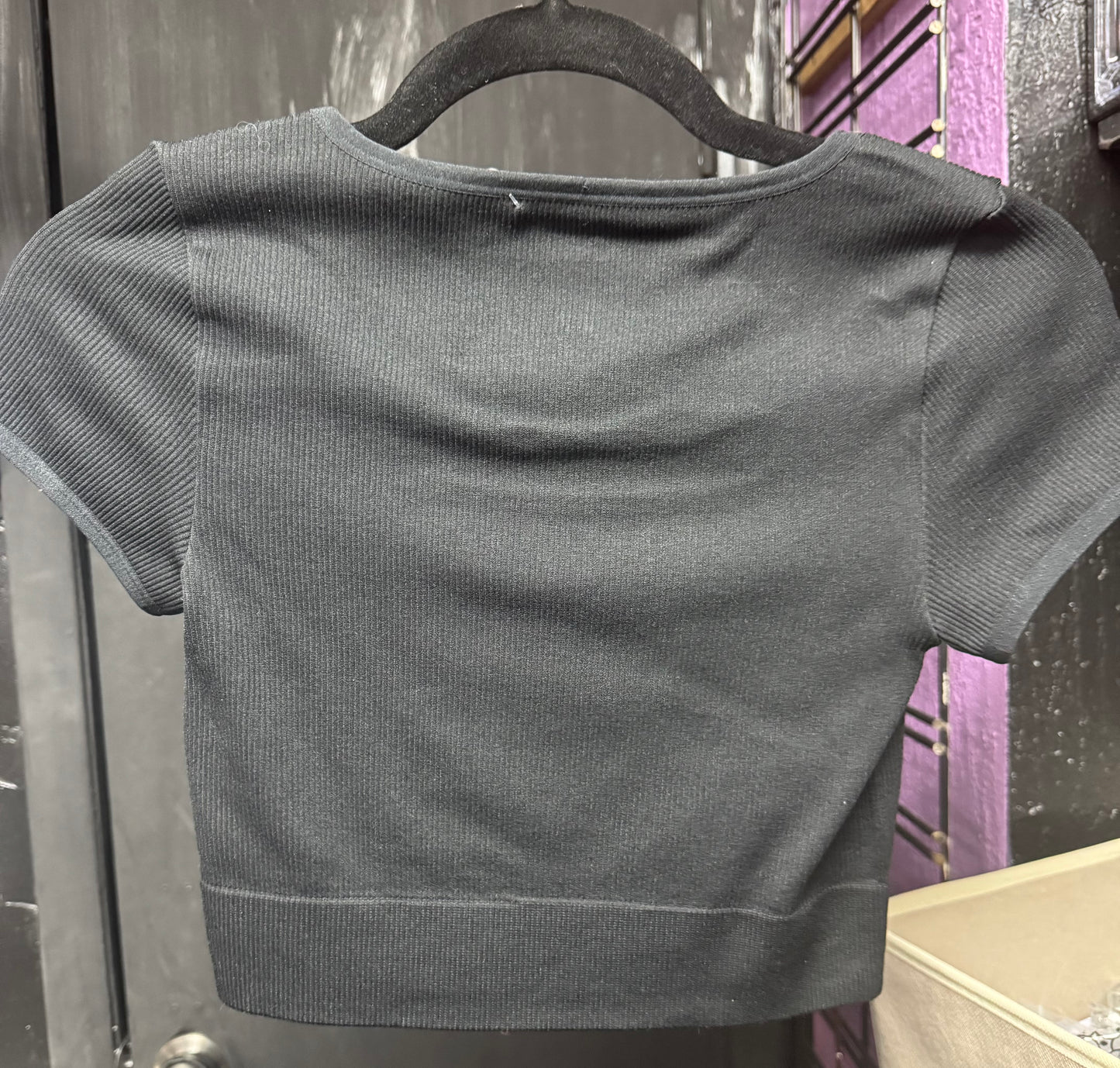 Wild Fable Ribbed Stretchy Crop Top