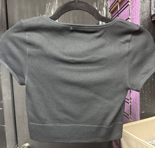 Wild Fable Ribbed Stretchy Crop Top
