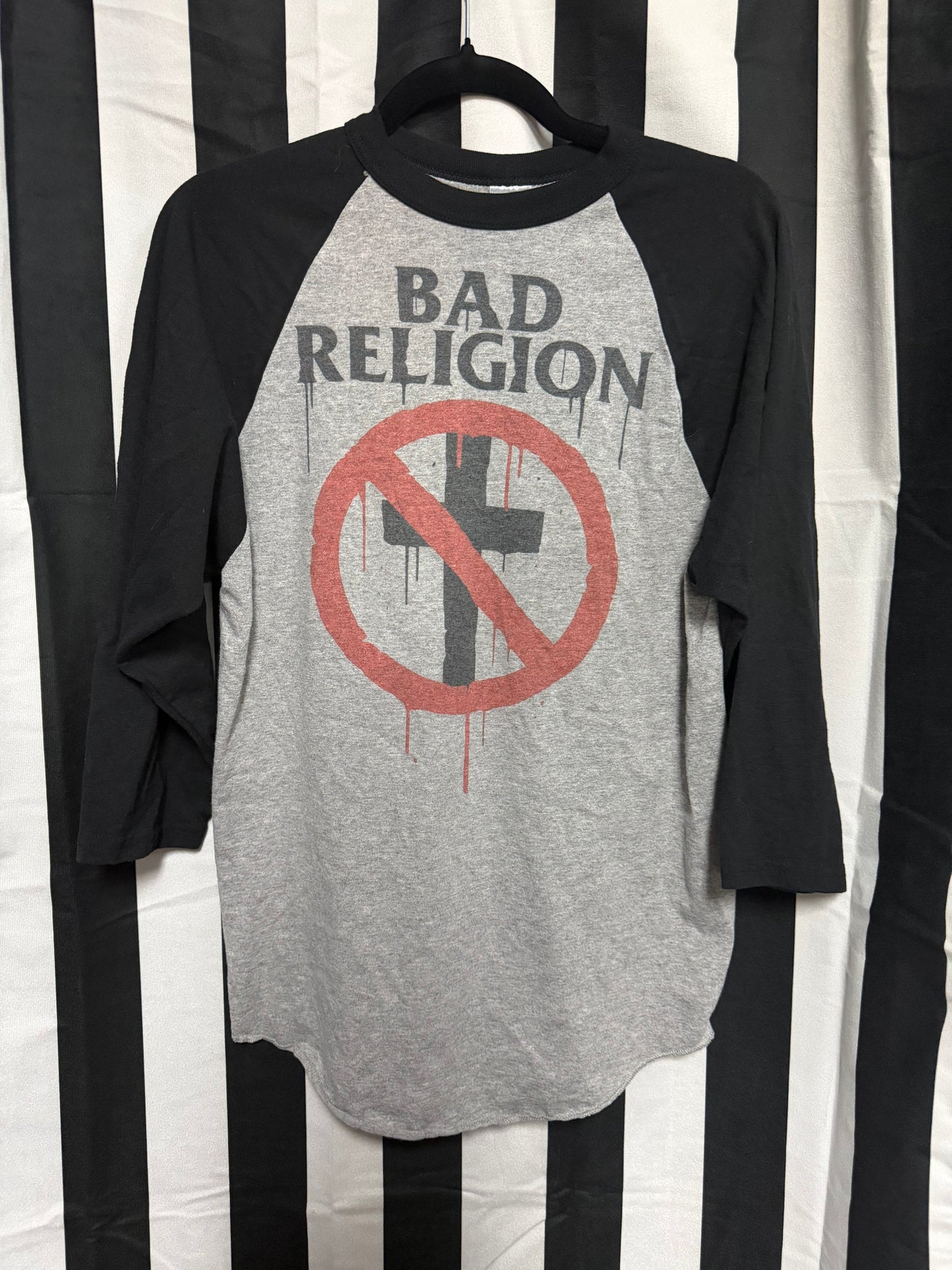 Bad Religion 3/4 Sleeve Raglan -Medium