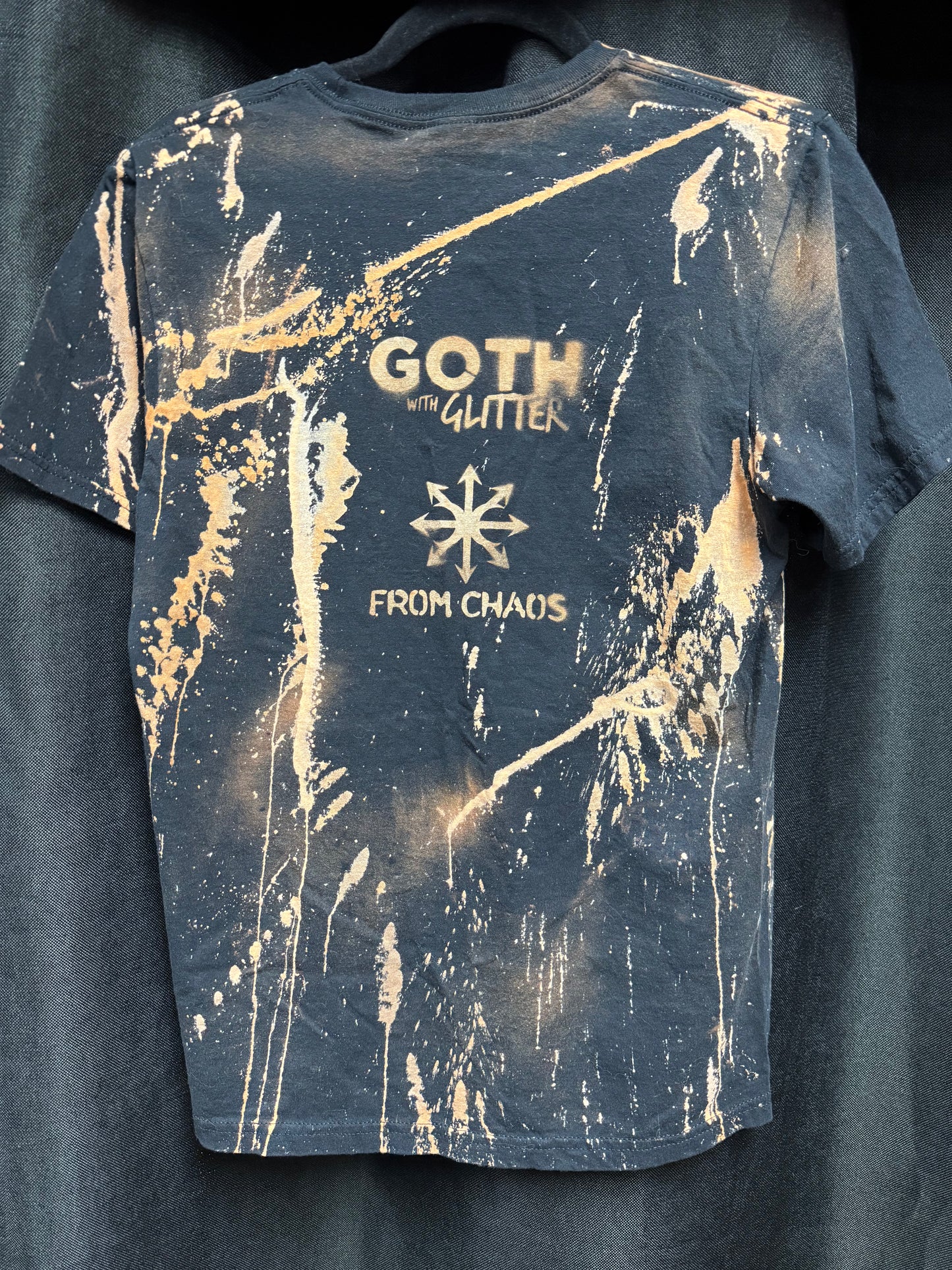 Fuck Your Religion Bleached Shirt- Size Small
