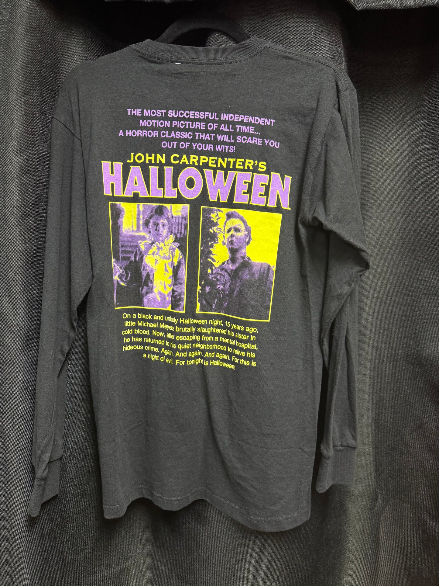 John Carpenter's Halloween Long Sleeve-Size Small