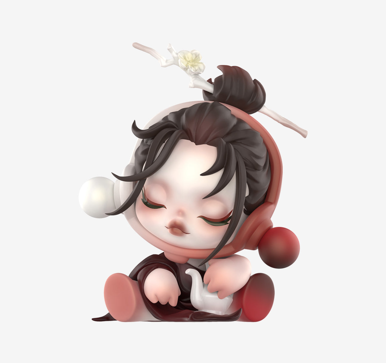 Popmart- SKULLPANDA- Ink Plum Blossom Series Figures- Confirmed Box- 100% Authentic