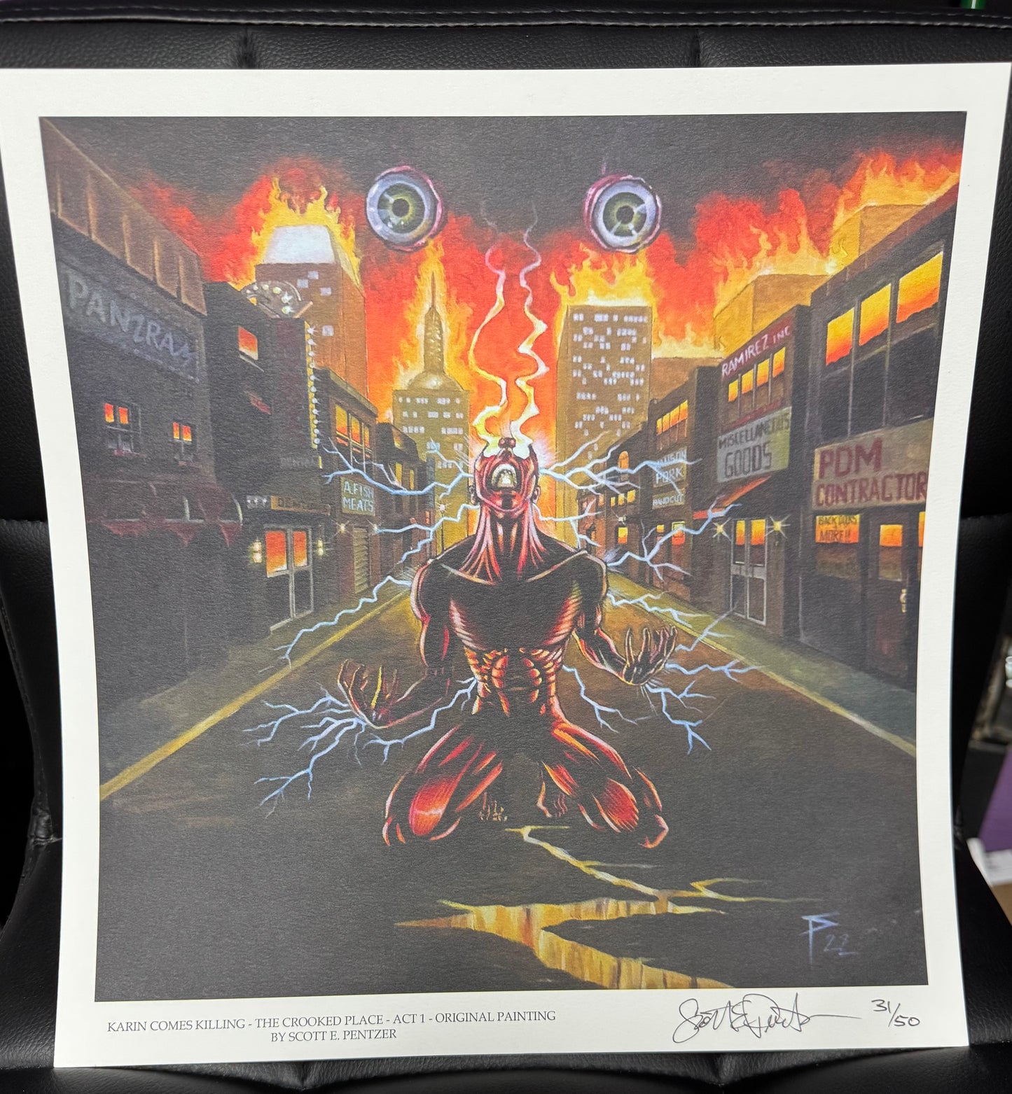 Album Art Print- SIGNED- 31 of 50