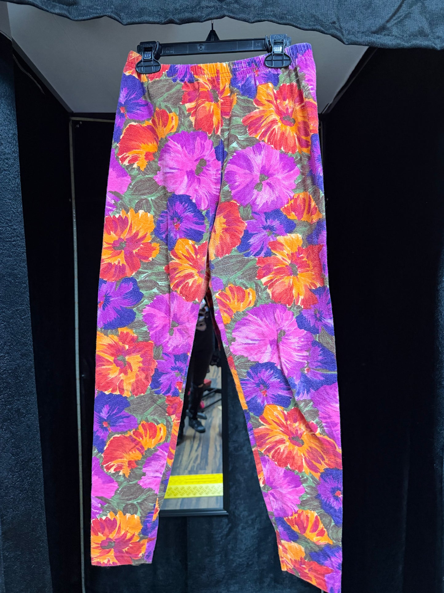 Vintage 90s Witch Garden Pants 🌺🖤Size Large