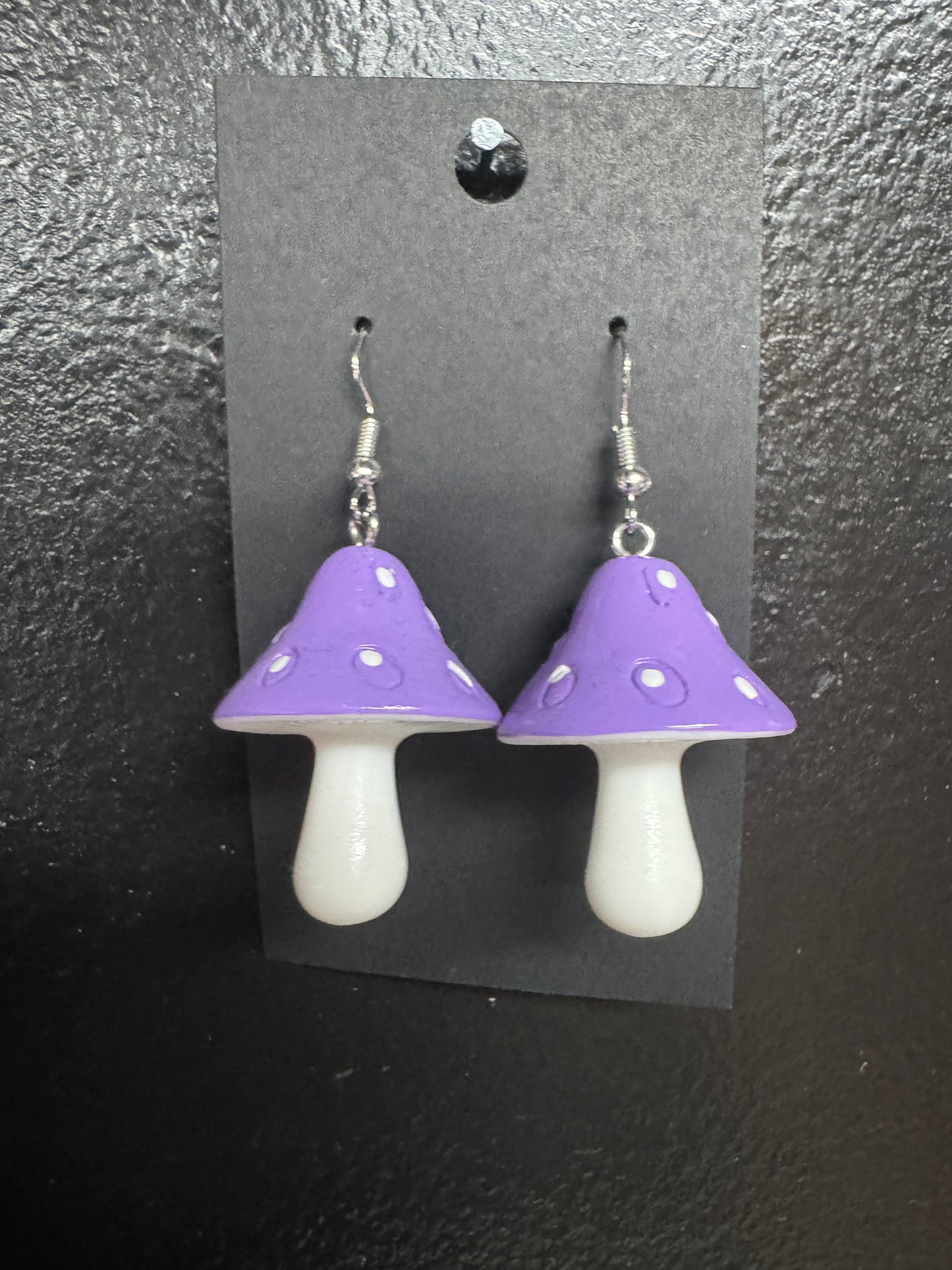 Mushroom Earrings- Multiple Colors