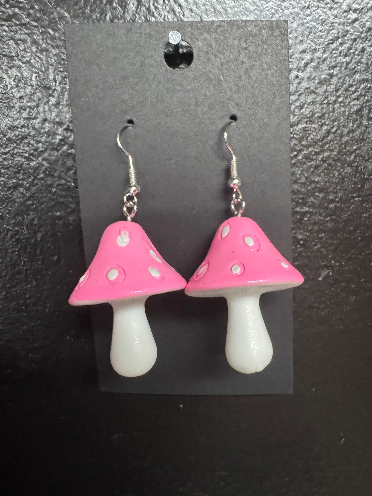 Mushroom Earrings- Multiple Colors