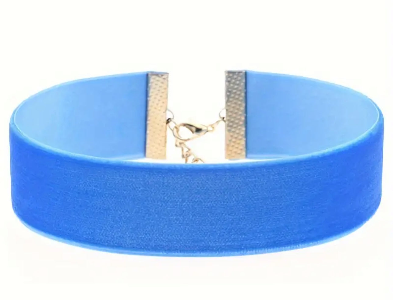 Gothic Wide Velvet Choker
