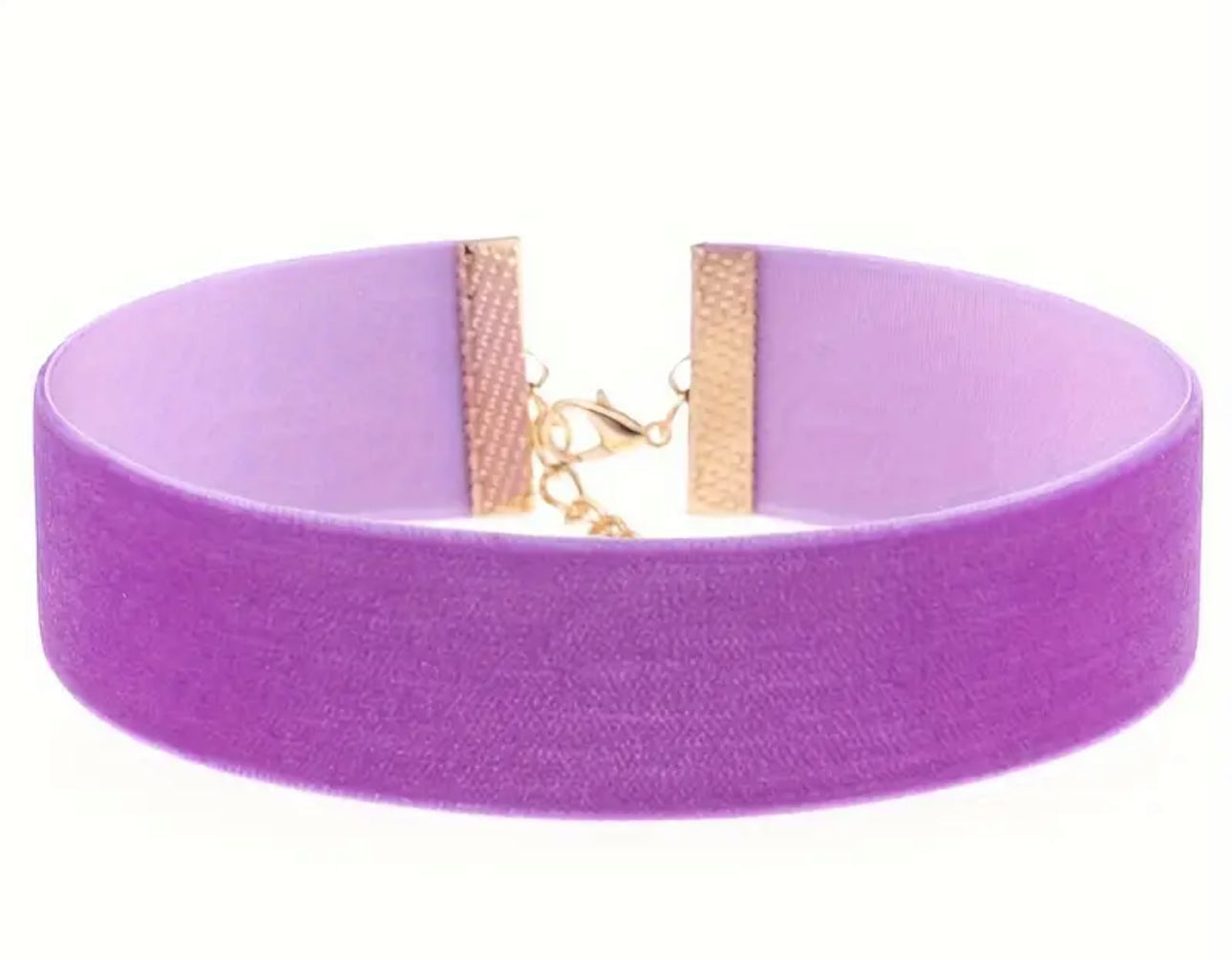 Gothic Wide Velvet Choker
