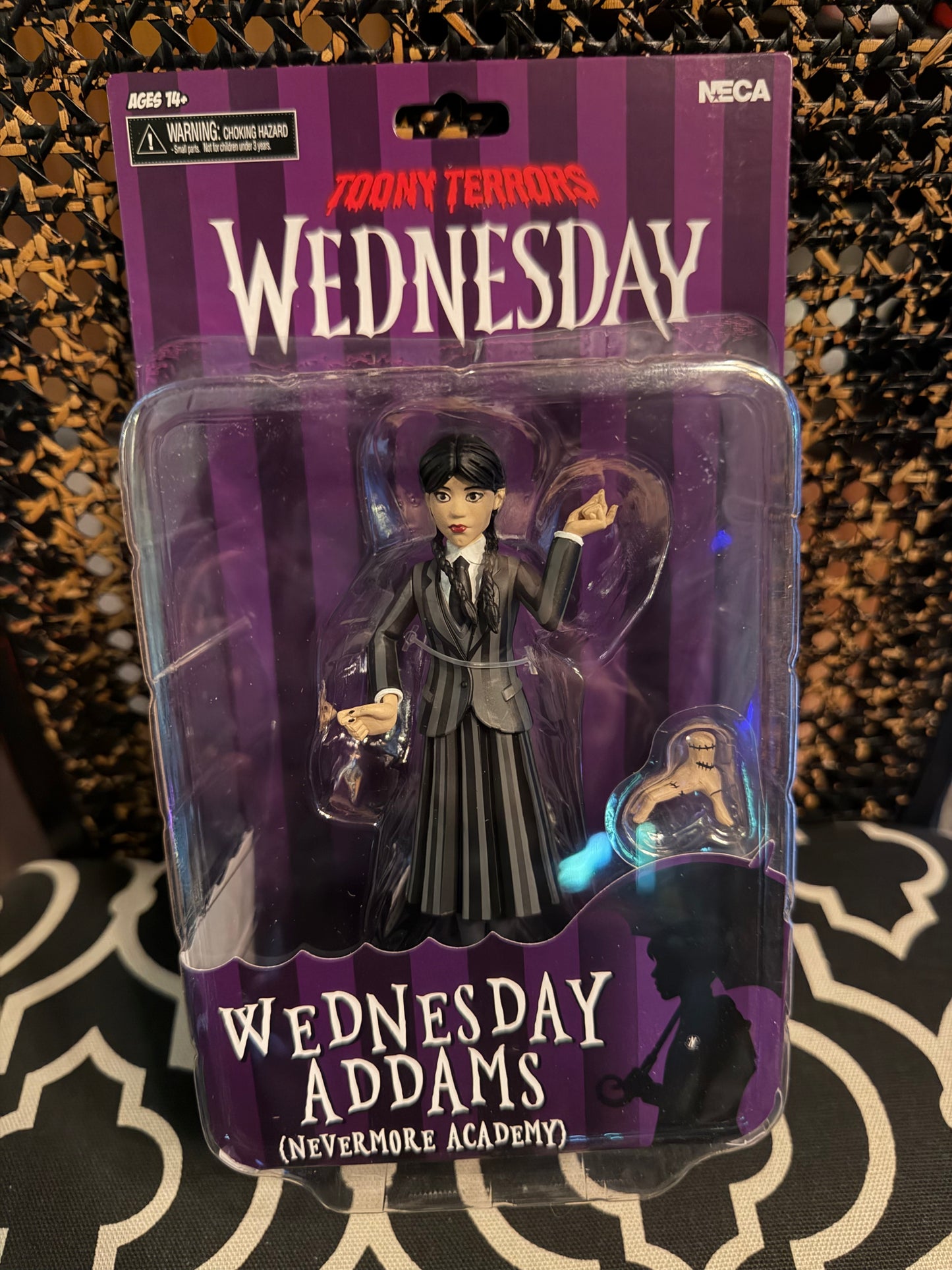 Neca- Wednesday Adams- Nevermore- Toony Terrors