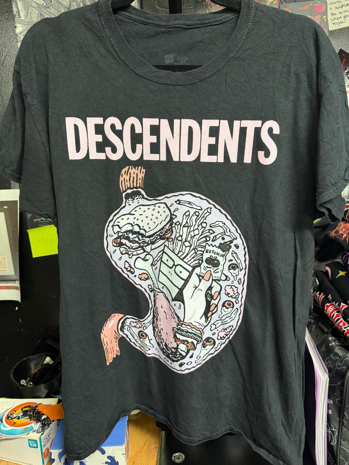 Descendents- Food/Organ Shirt- Size Large