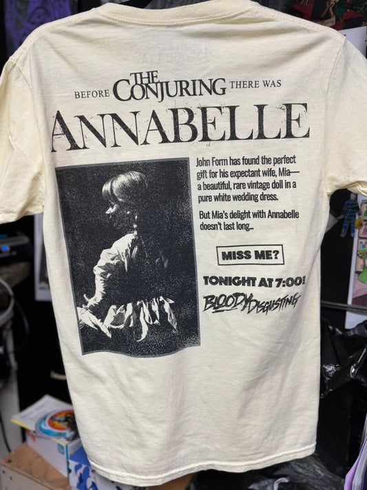 Bloody Disgusting- Annabelle- Size Small