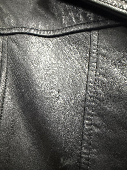 BeyondSport Genuine Leather Blazer- Size Small