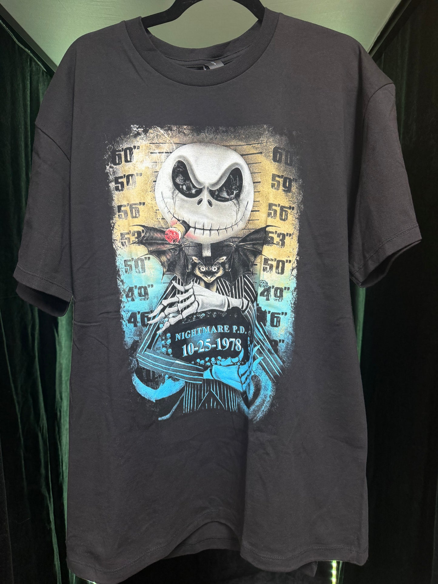 Nightmare Before Christmas Jack Mugshot- XL