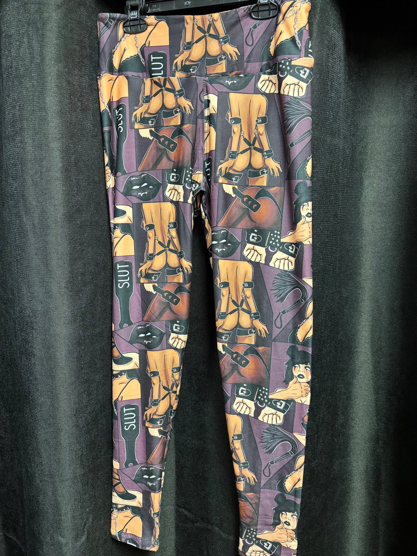 BDSM- High Quality Handcrafted Vibrant Leggings