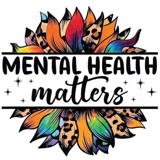 Mental Health Matters Flower 20-oz Stainless Steel Tumbler