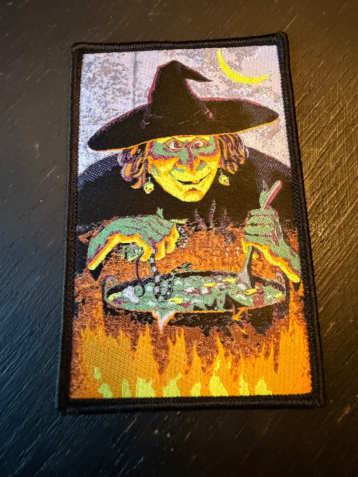 Witch & Cauldron Patch
