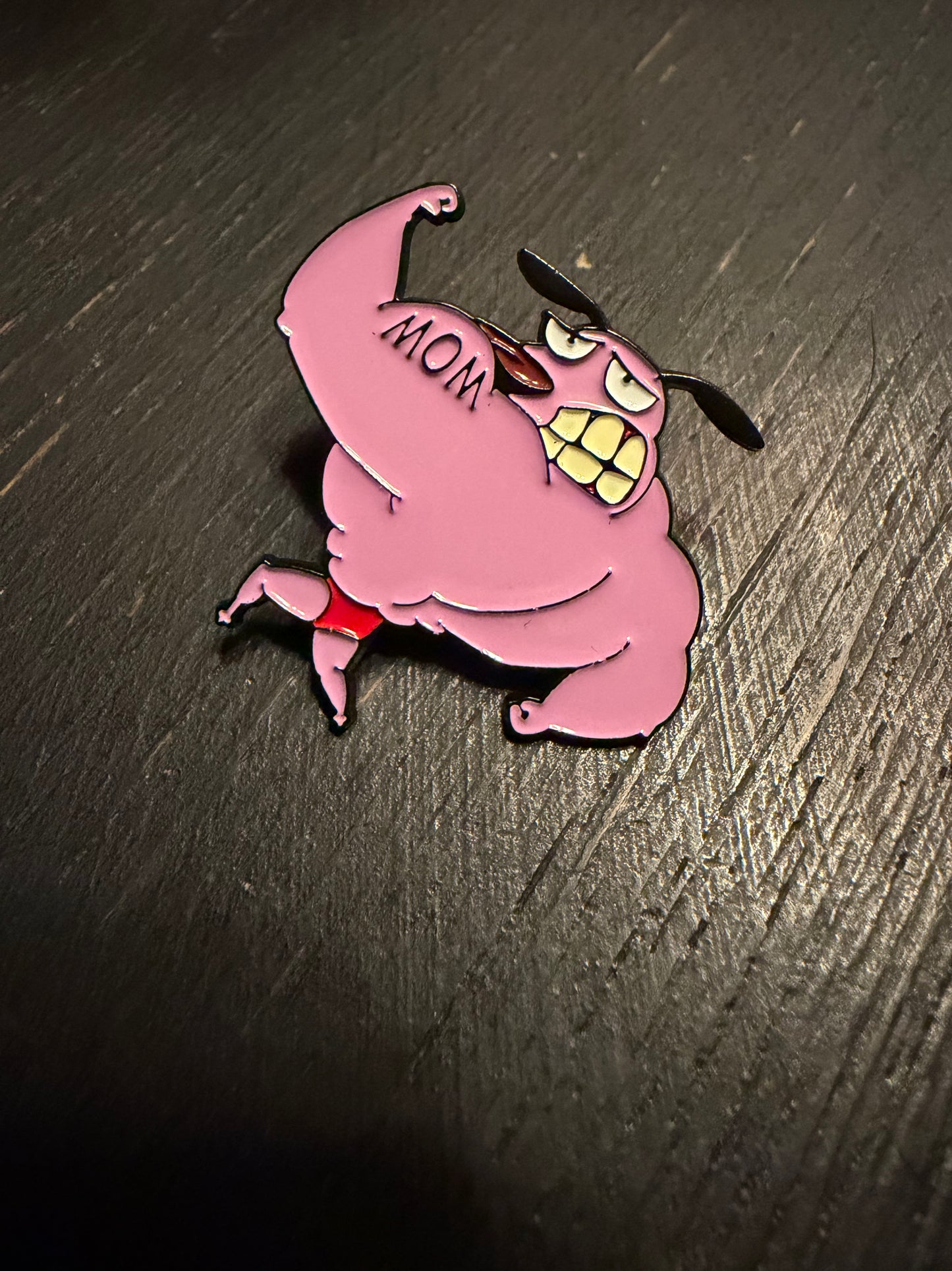 Courage The Cowardly Dog Metal Pins
