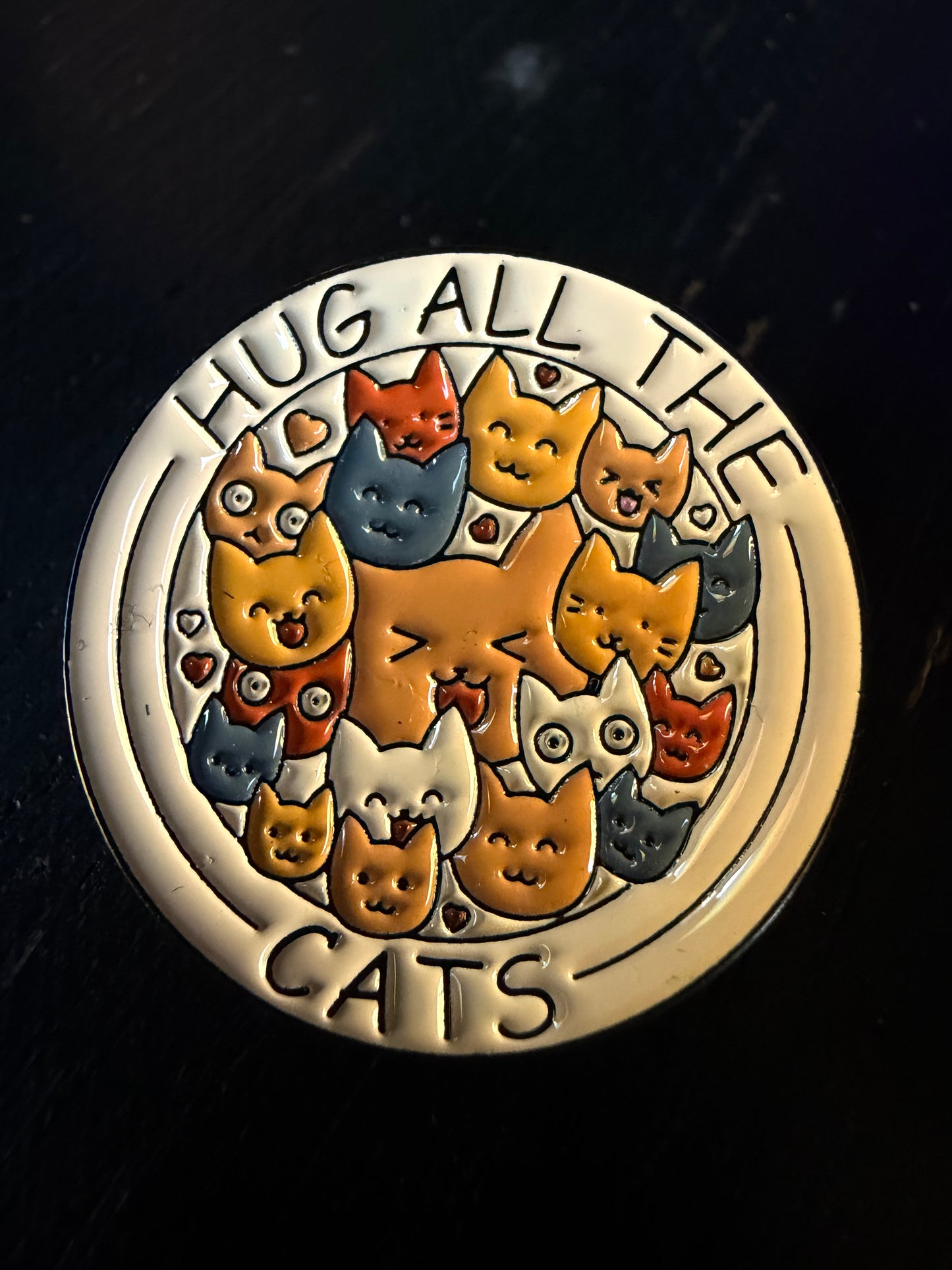 Cat Lovers Metal Pin- You Choose!