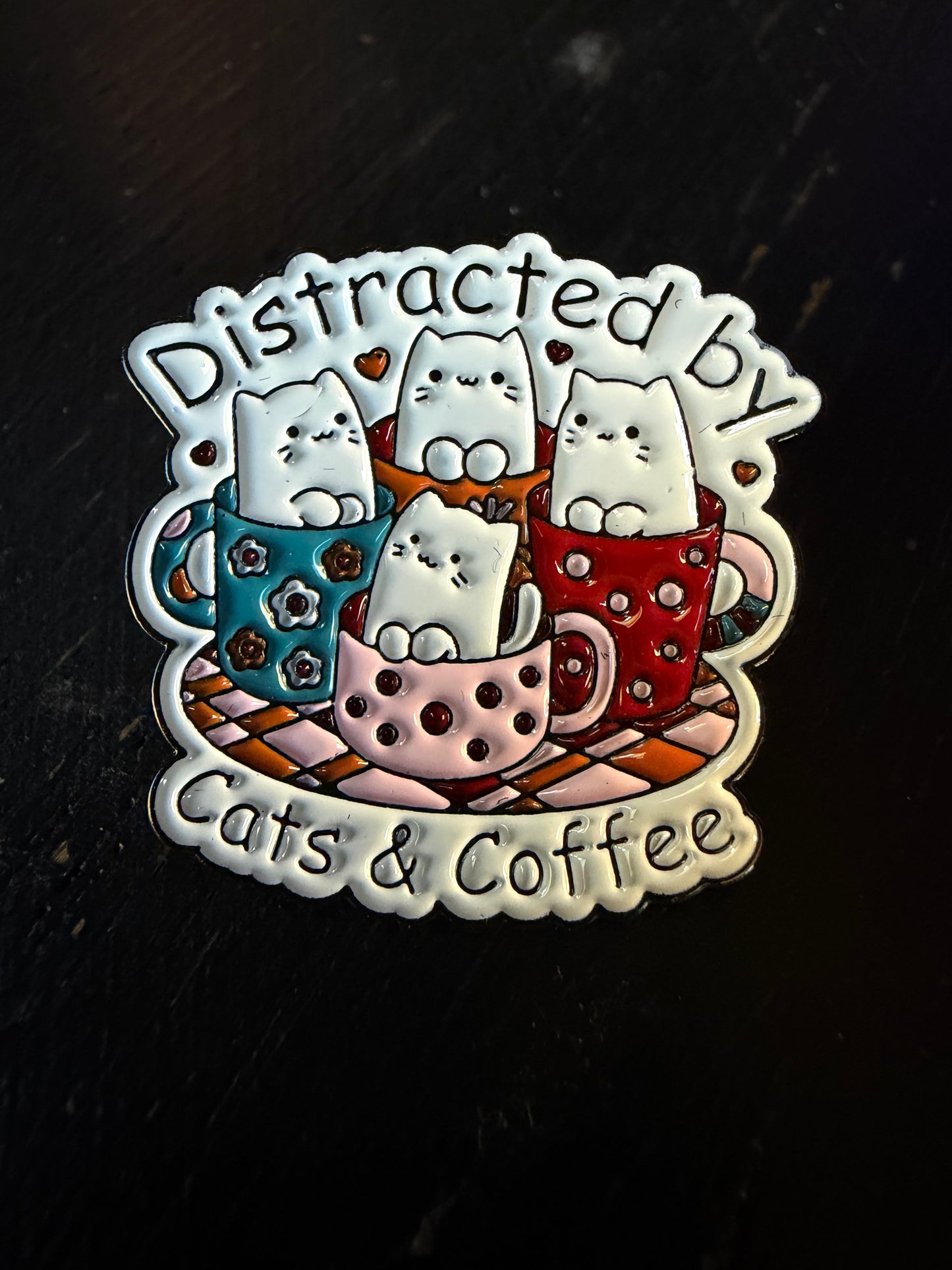 Cat Lovers Metal Pin- You Choose!