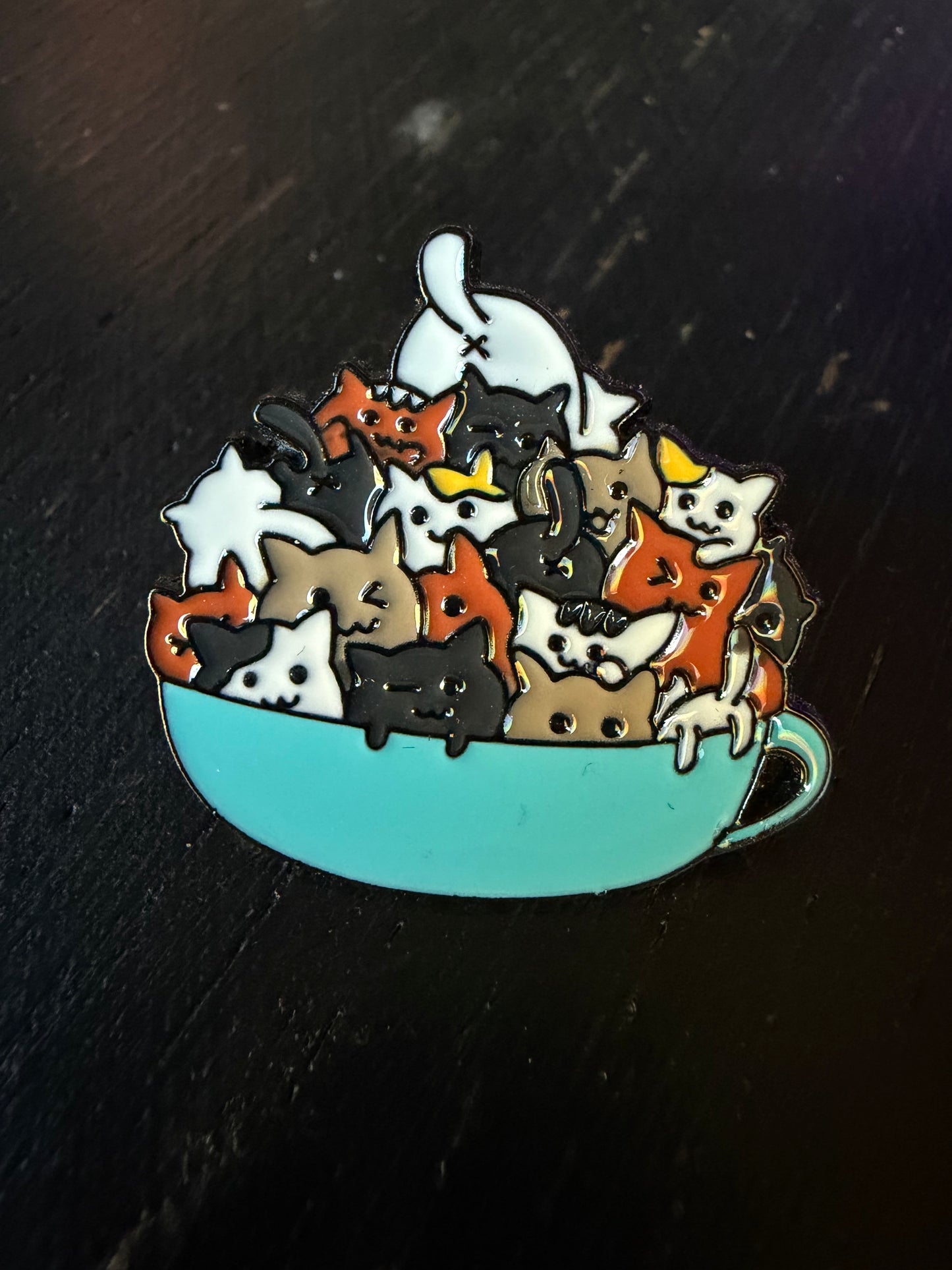 Cat Lovers Metal Pin- You Choose!