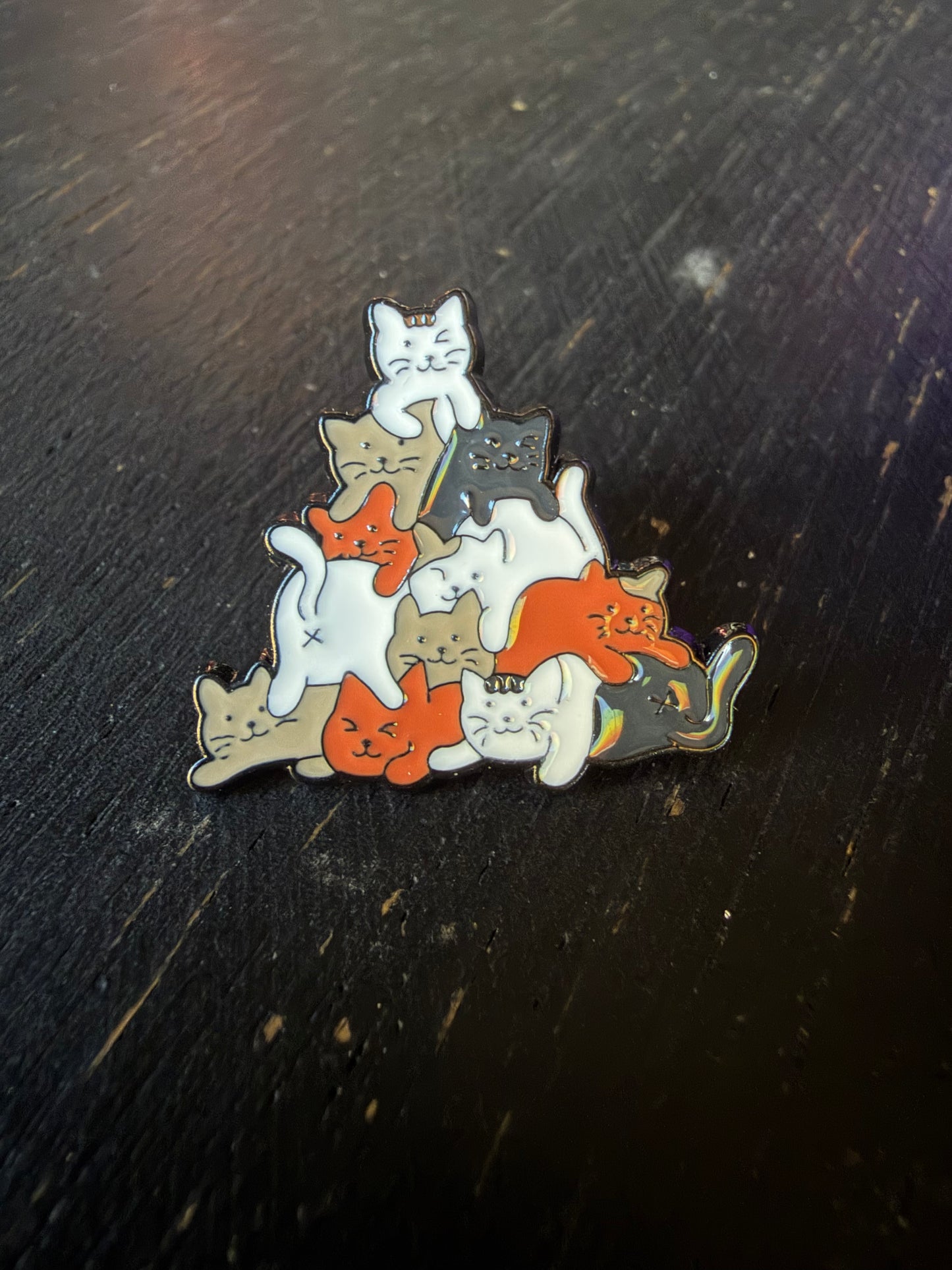 Cat Lovers Metal Pin- You Choose!