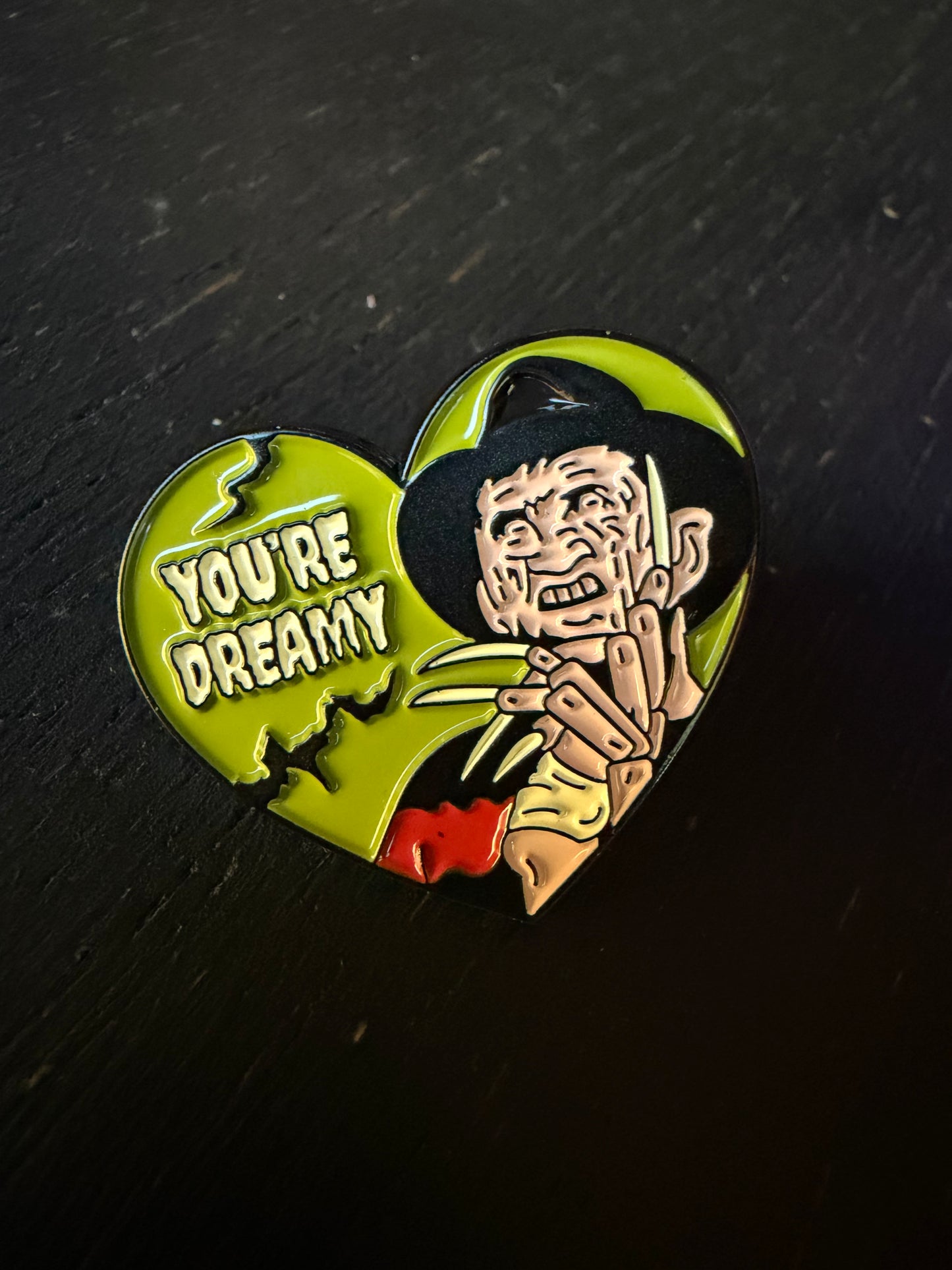 Horror Heart Pins- You Choose!