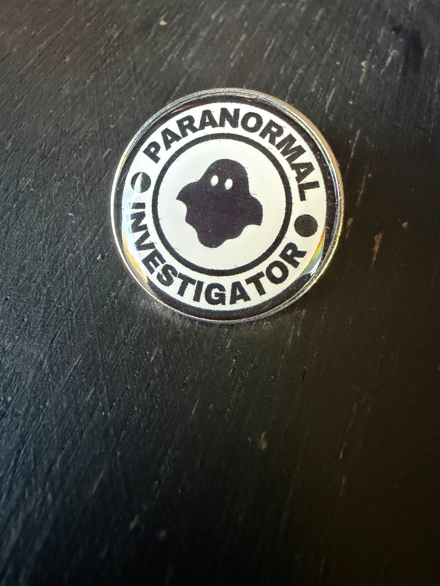 Paranormal Investigator- Metal Pin
