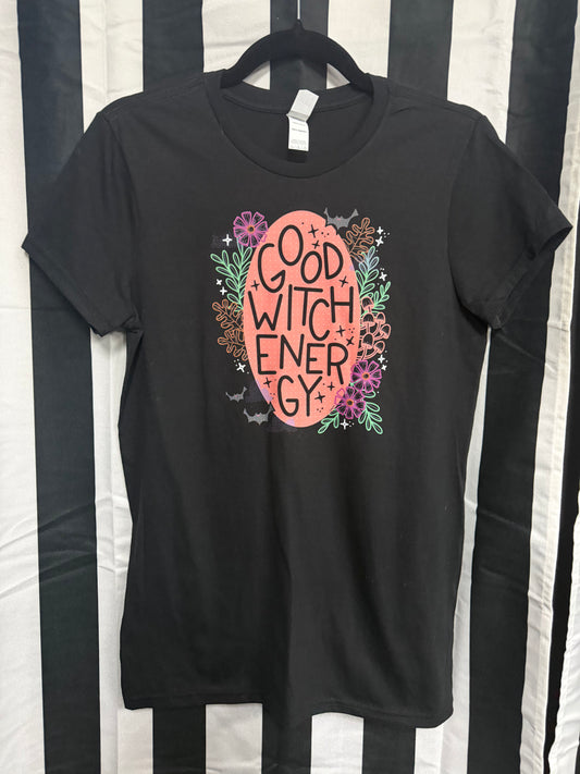 Exclusive C Miller Make X Goth With Glitter Good Witch Energy Large Shirt