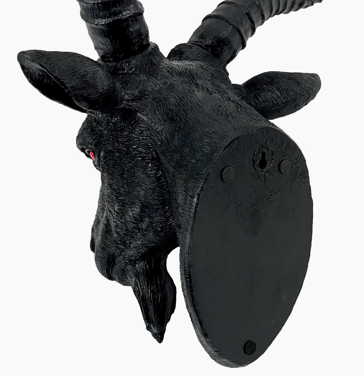 Black Baphomet Goat Head Sabbattic Occult Wall Hanging