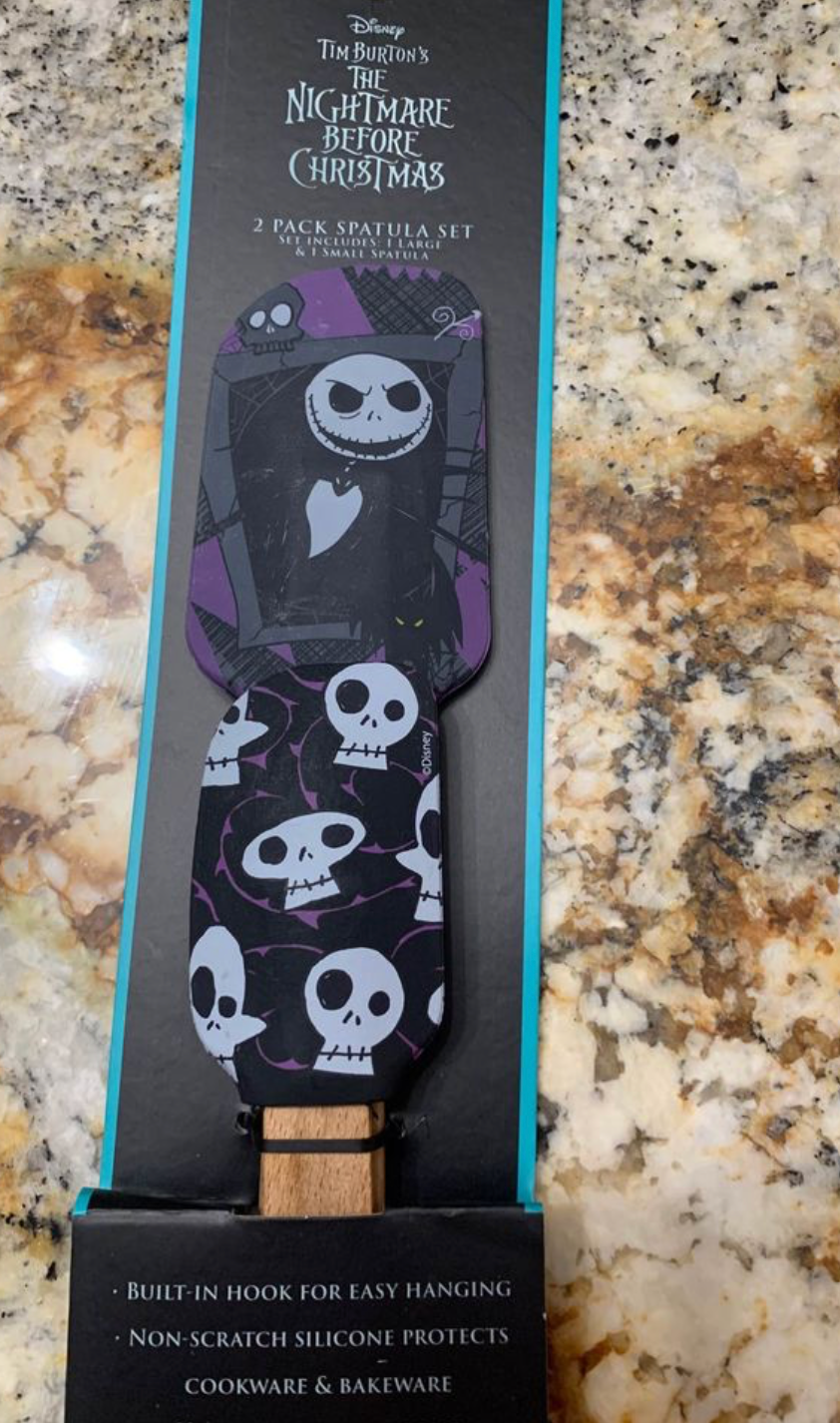 Disney Nightmare Before Christmas Silicone Spatulas 2 Pack