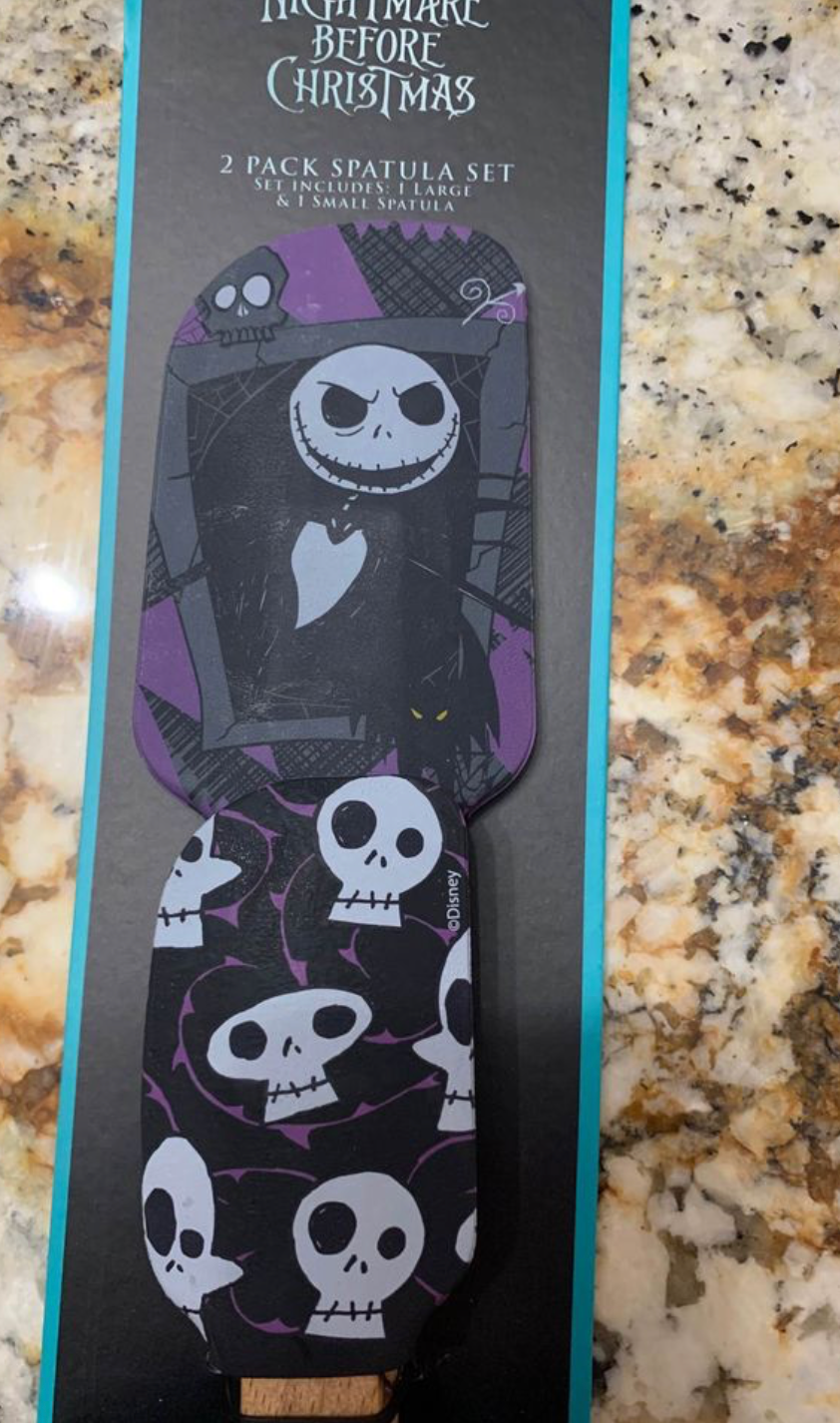 Disney Nightmare Before Christmas Silicone Spatulas 2 Pack