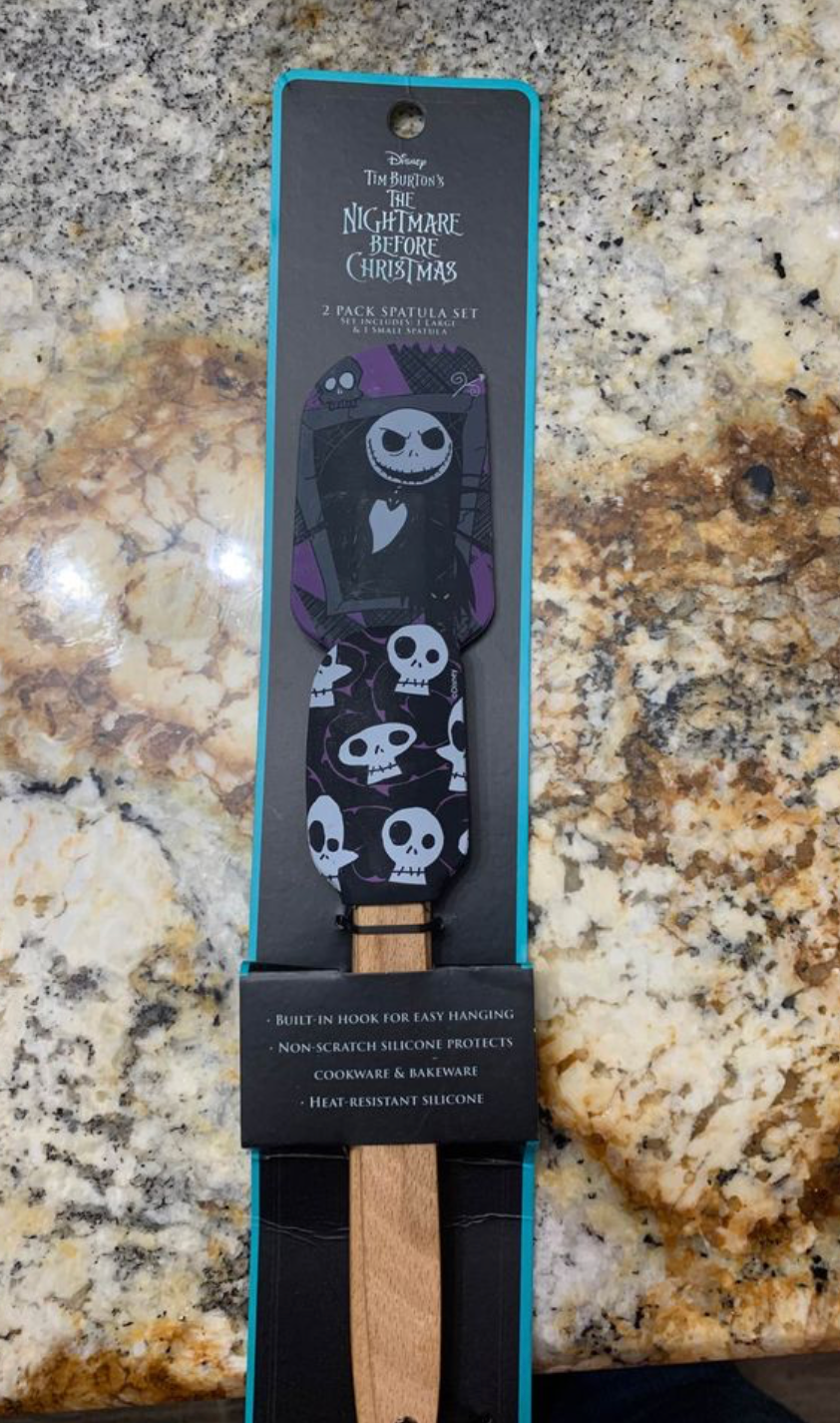 Disney Nightmare Before Christmas Silicone Spatulas 2 Pack