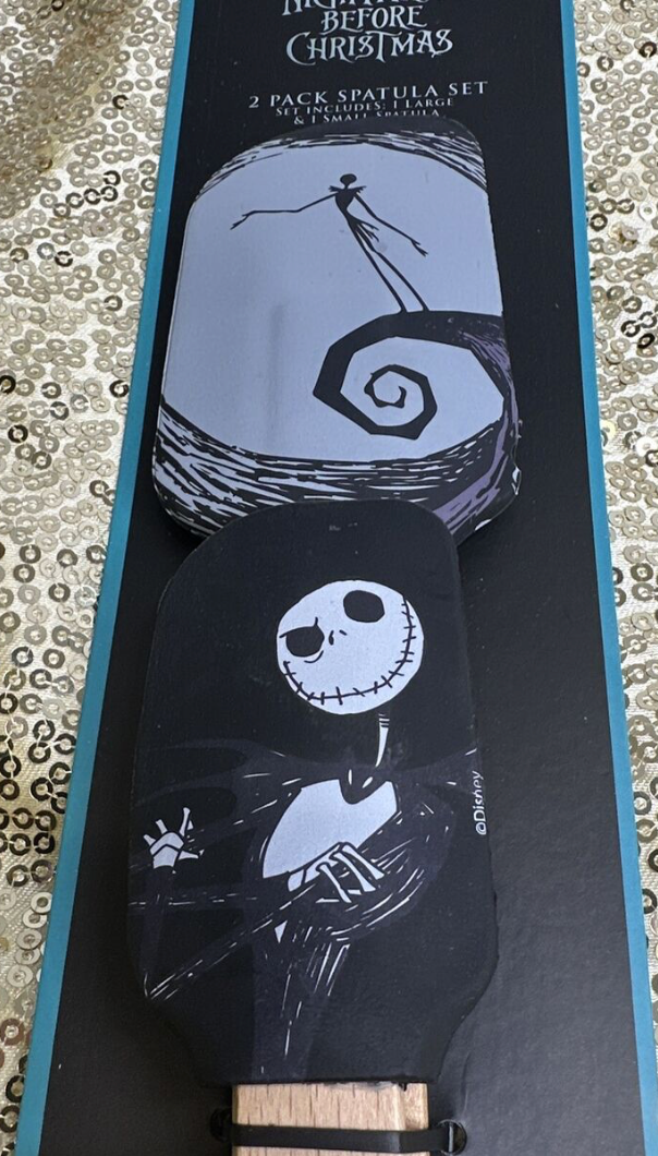 Disney Nightmare Before Christmas Silicone Spatulas 2 Pack