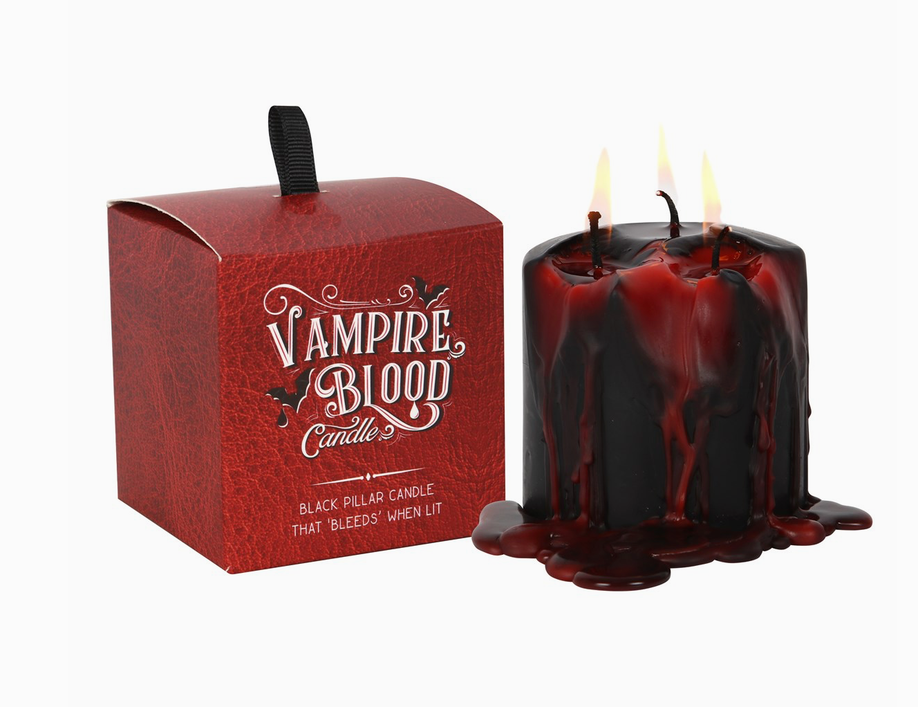 Gothic Vampire Blood Pillar Candles