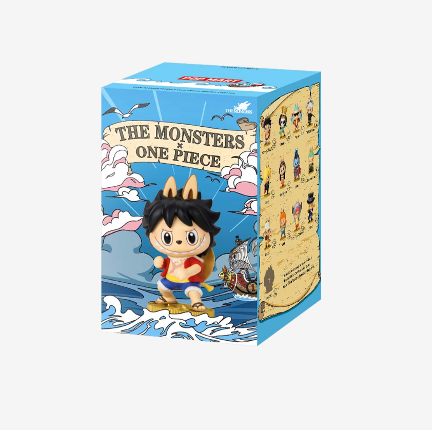 Popmart- THE MONSTERS × One Piece Series Figures- 100% Authentic