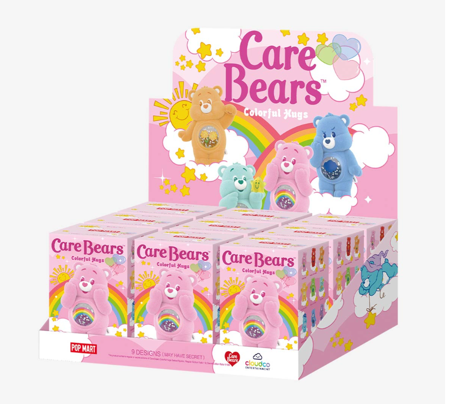 Popmart- Care Bears Colorful Hugs Series Figures- 100% authentic